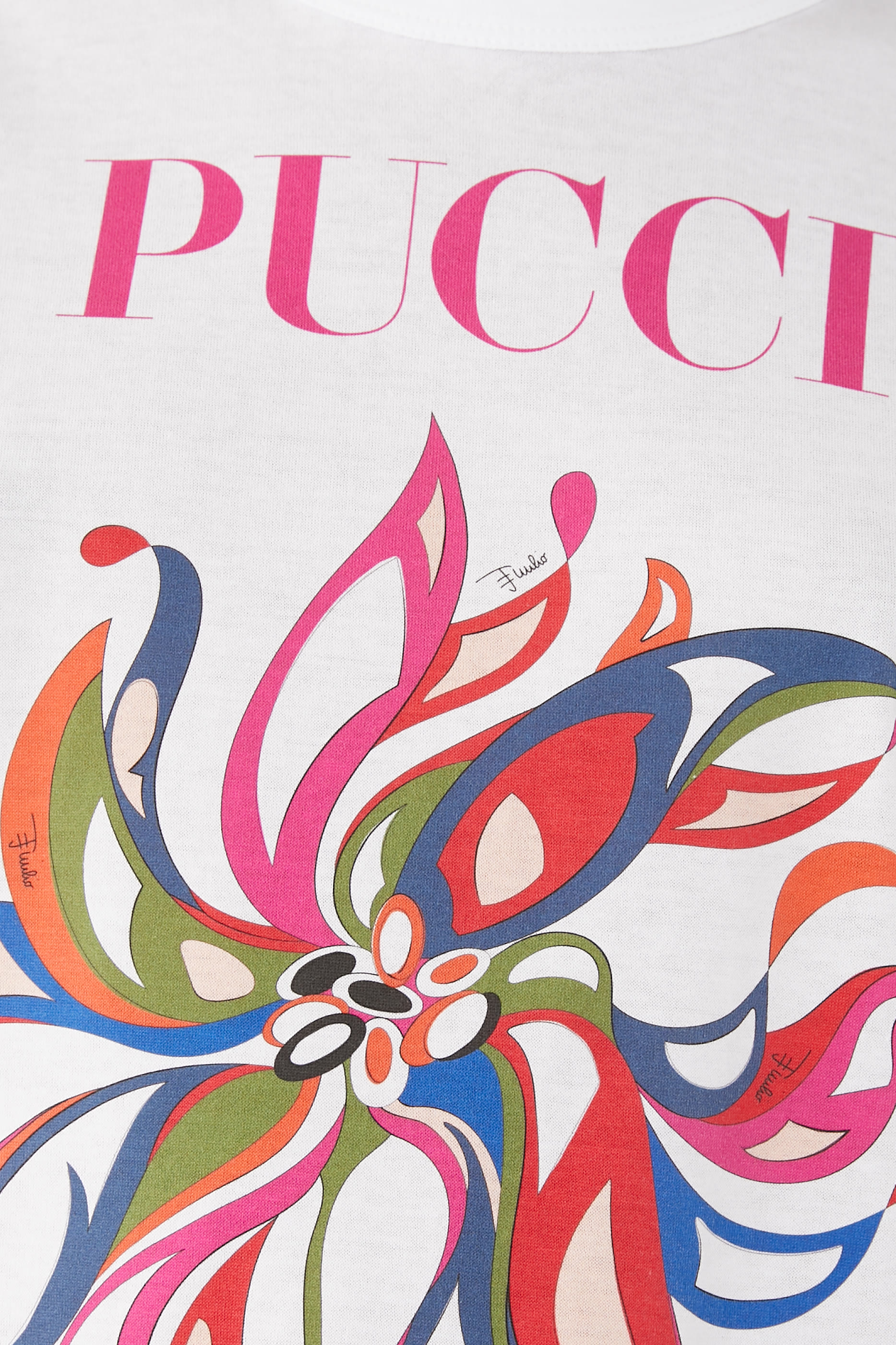 تيشيرت قطن بطبعات شعار الماركة