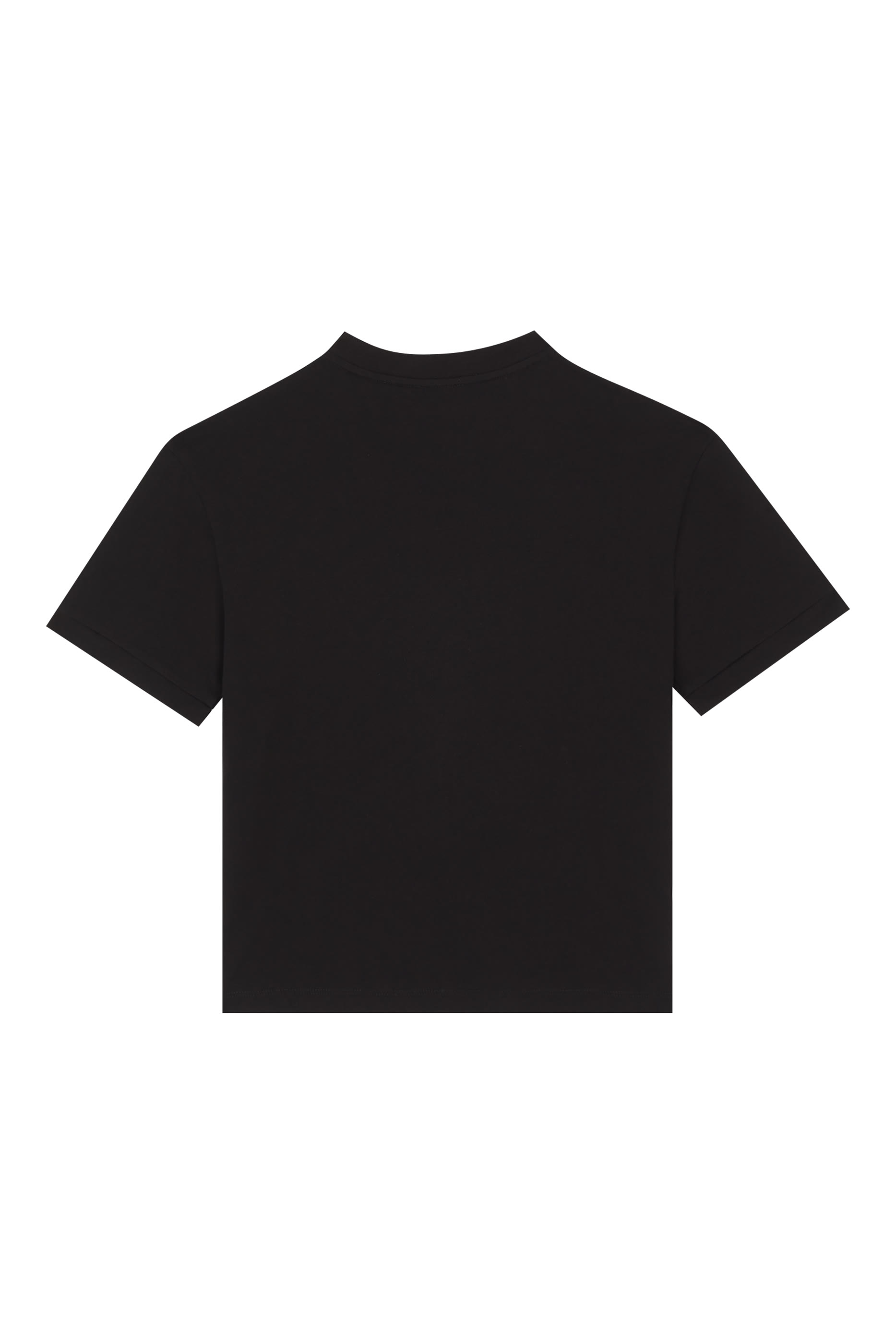 تيشيرت للأطفال بشريط شعار الماركة