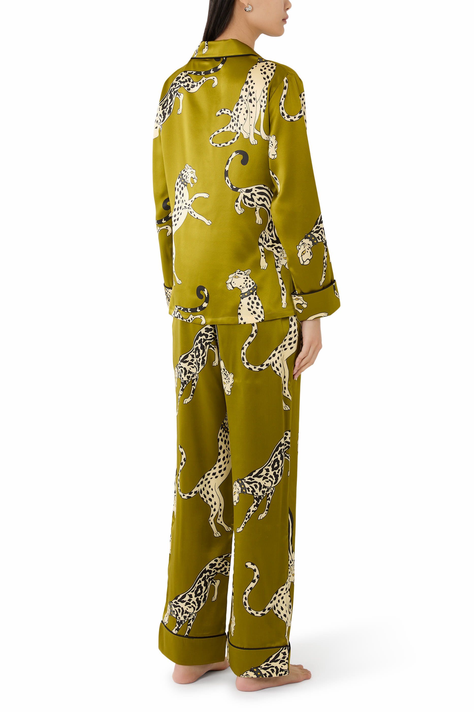 Lila Chanson Leopard Pyjamas 