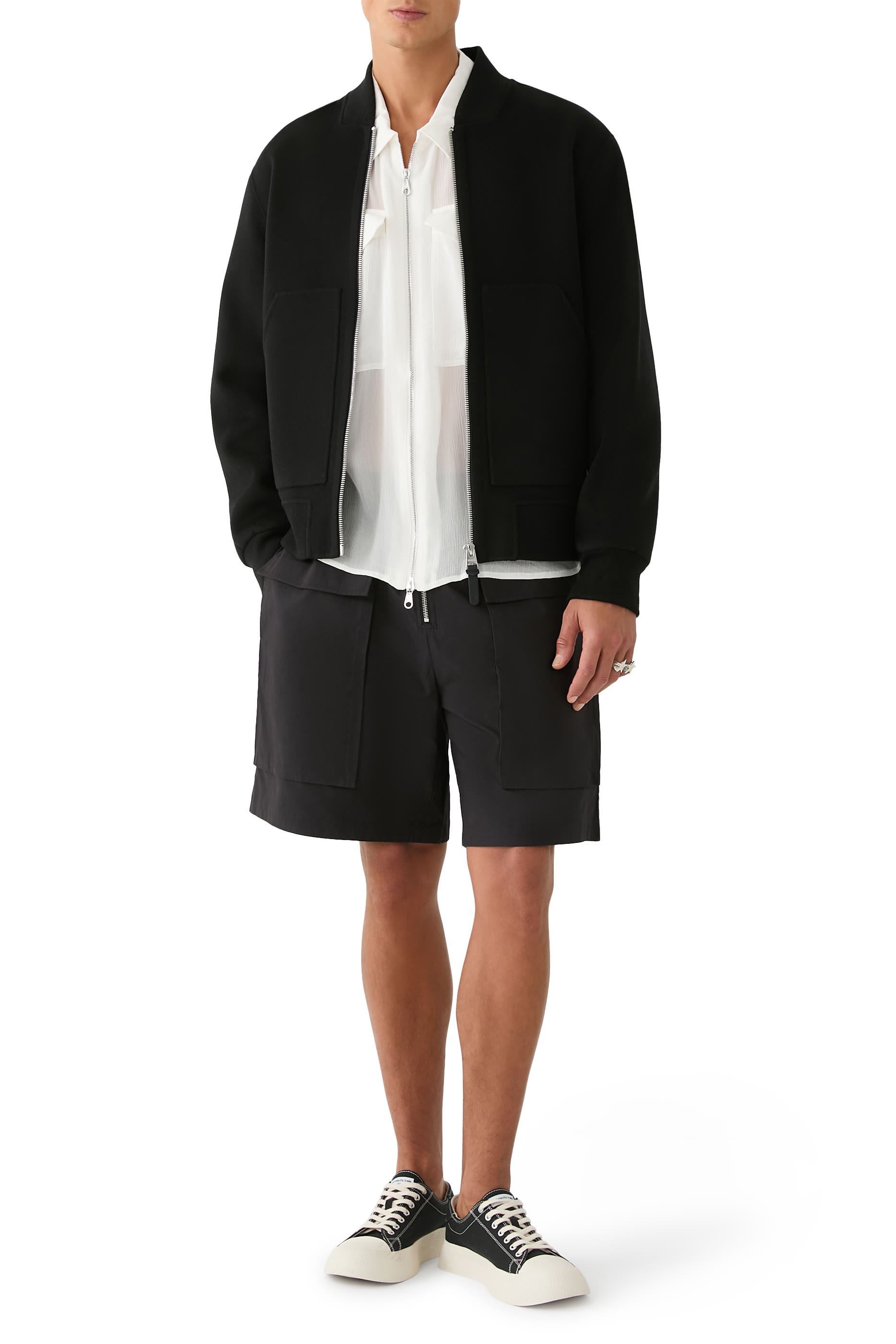 قميص بسحاب فيسكوز