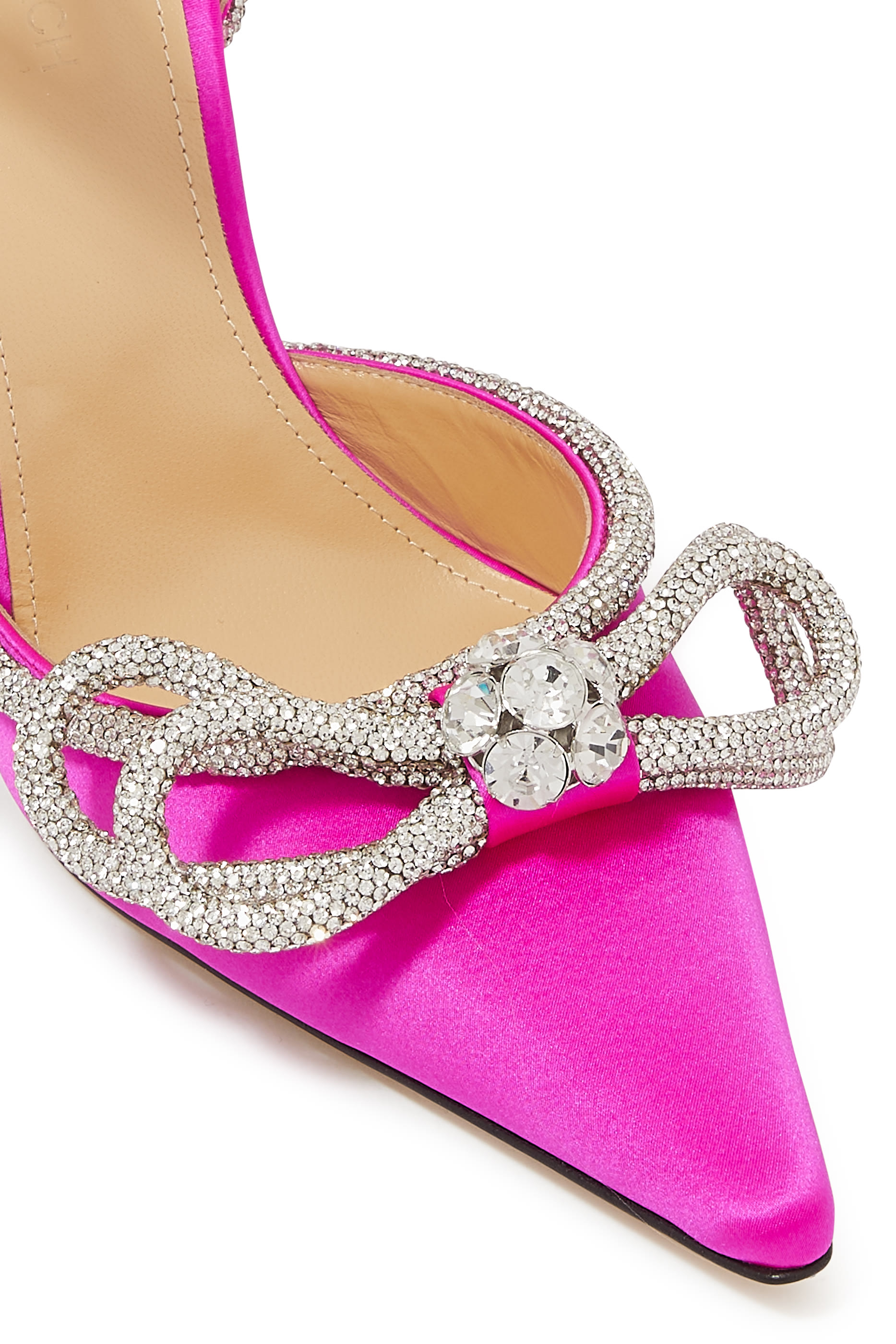 حذاء 110 كلاسيك ساتان بعقدتين