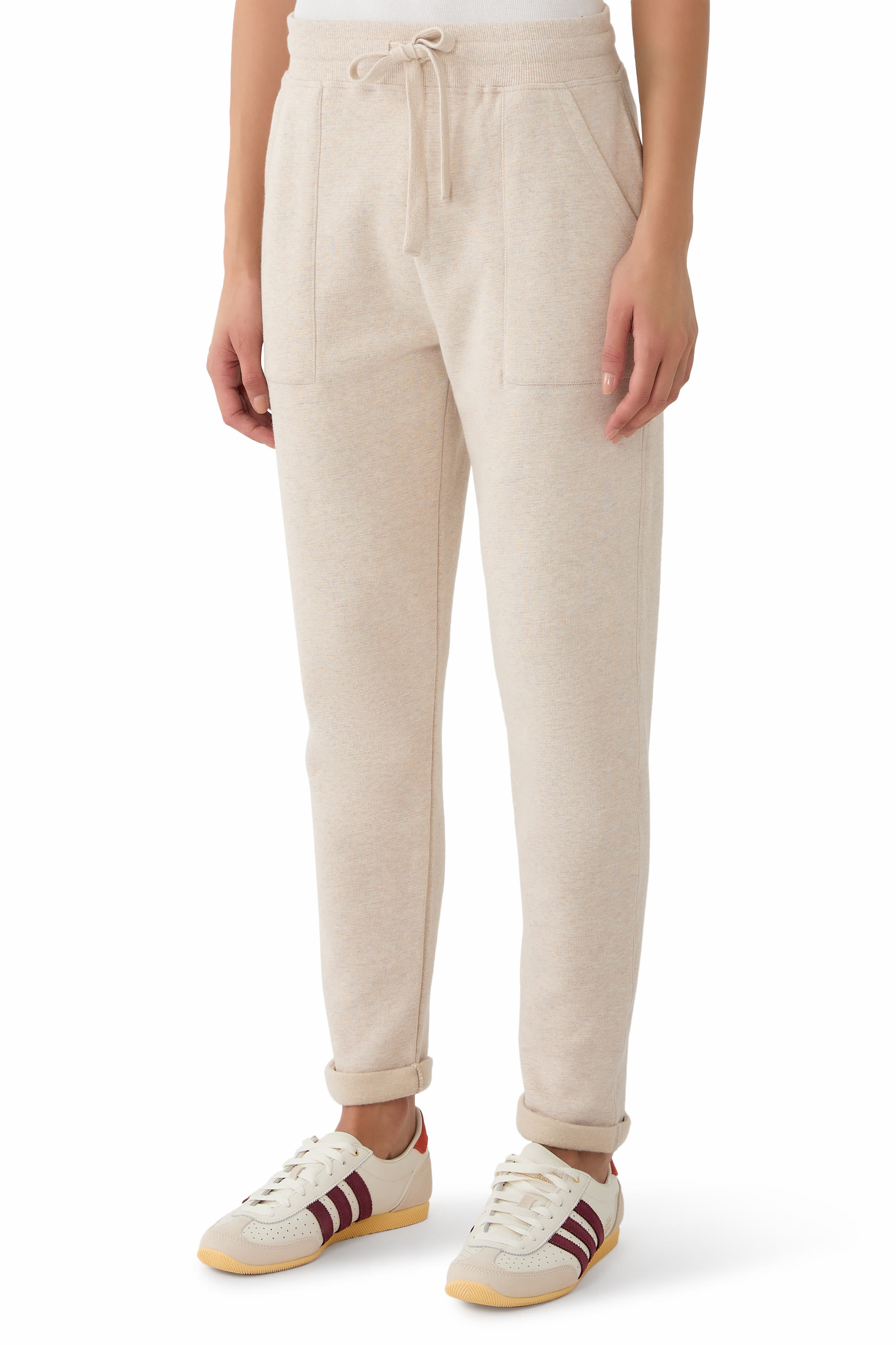 بنطال رياضي بأسوار كاحل قابلة للطي