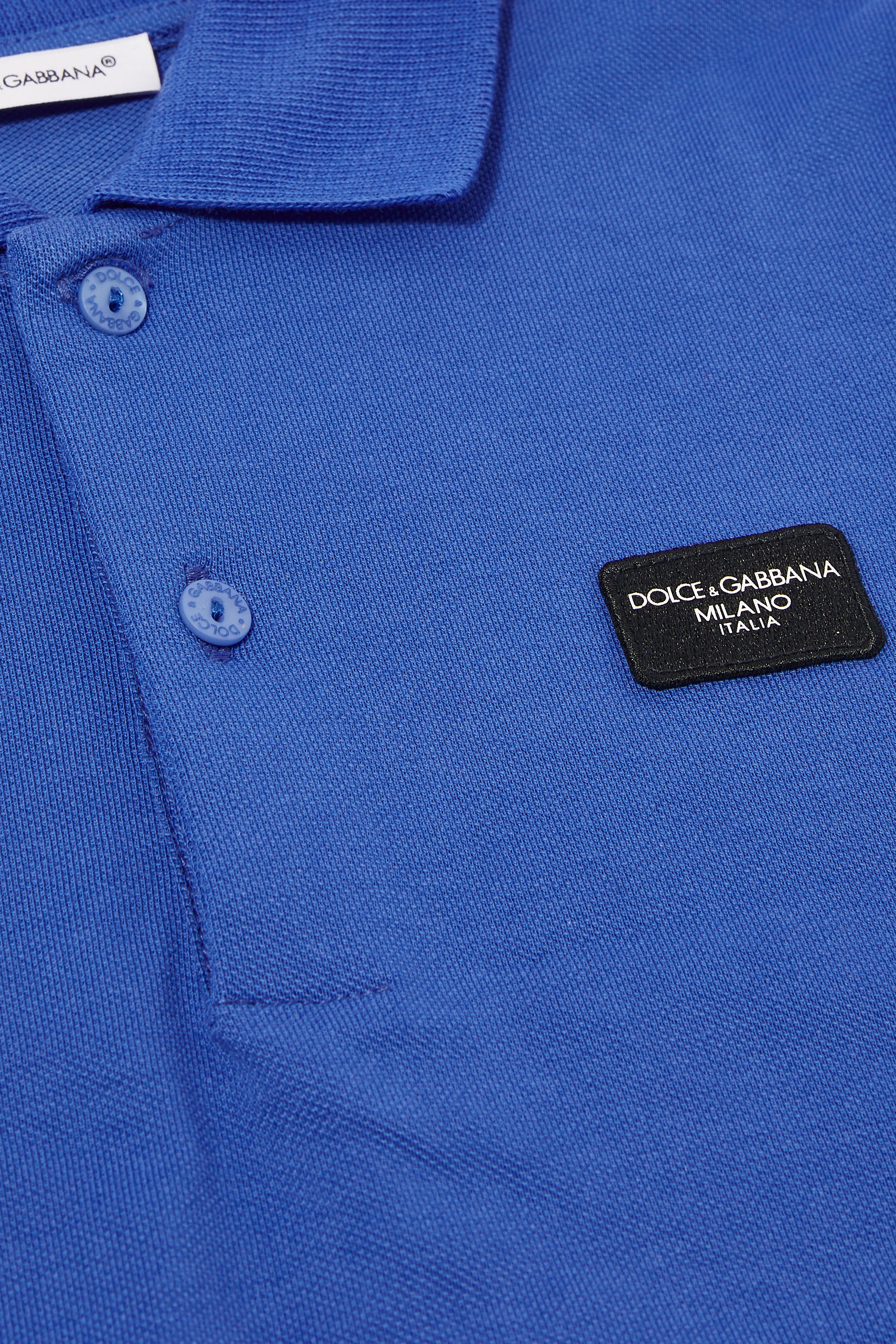 قميص بولو بشعار الماركة للأطفال