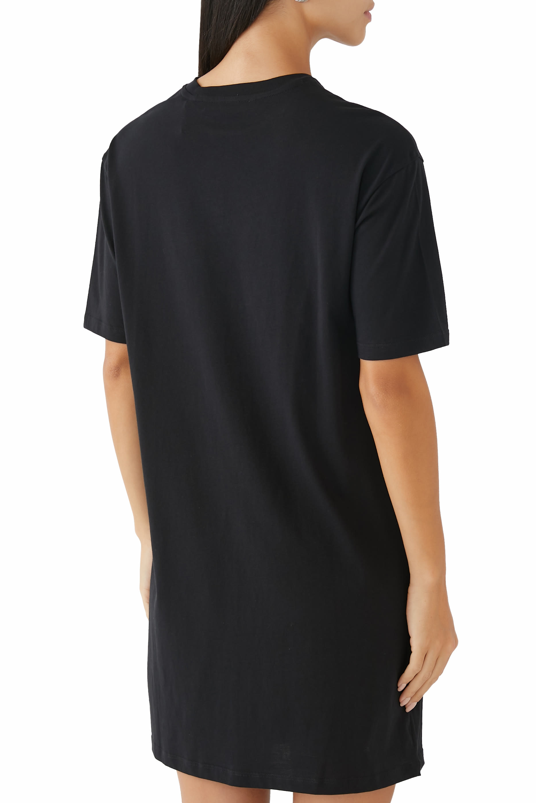 فستان بنمط تيشيرت ذا جريد بشعار الماركة