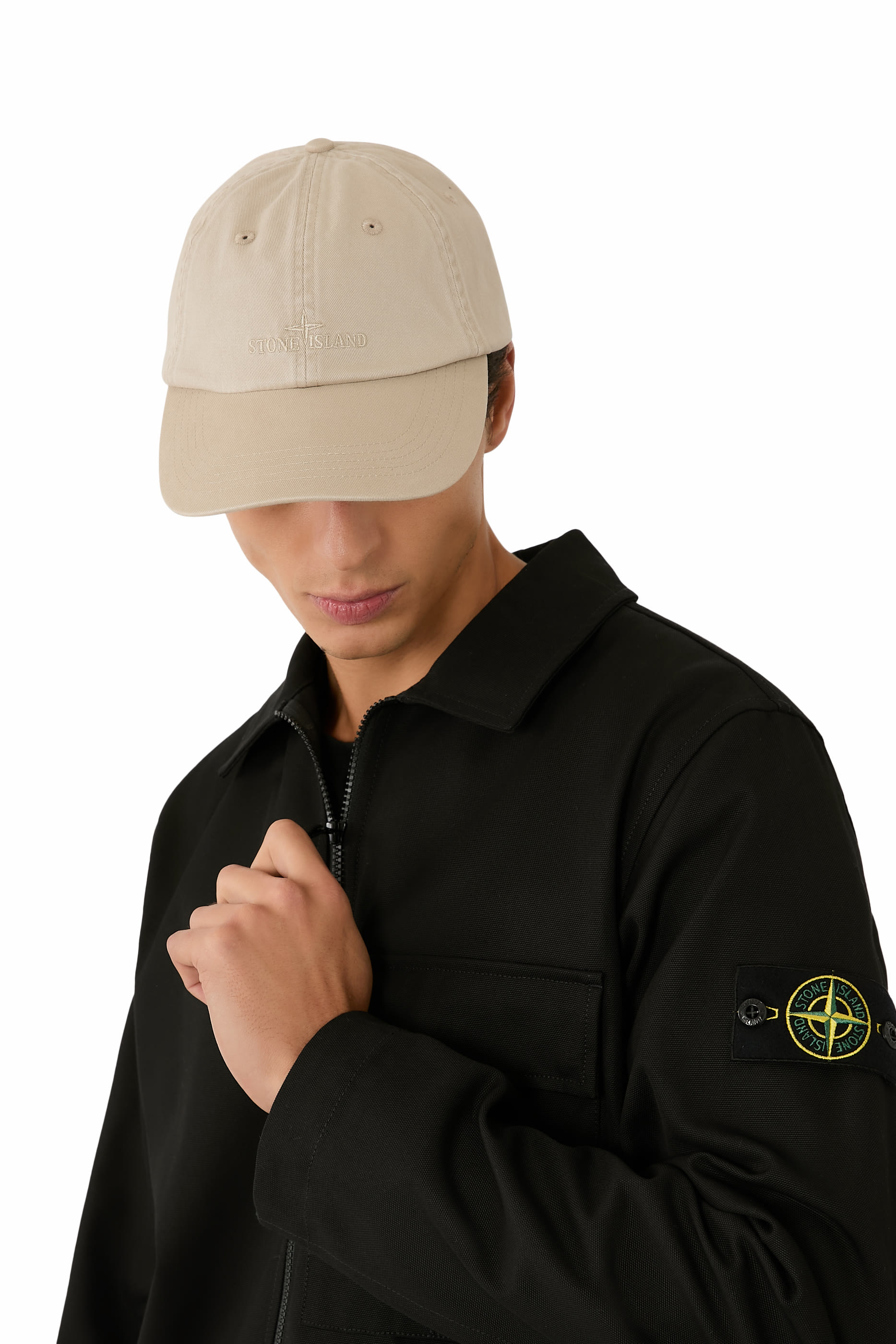 Brushed Cotton Gabardine Baseball Hat