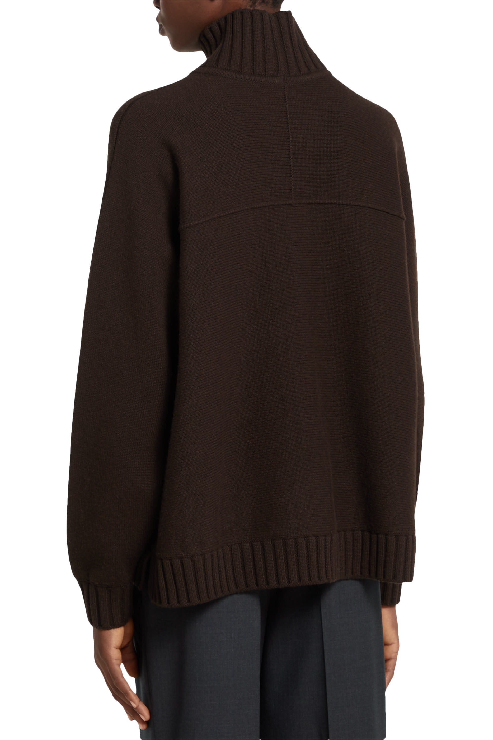 كنزة بحلي لجام الحصان صوف كشمير