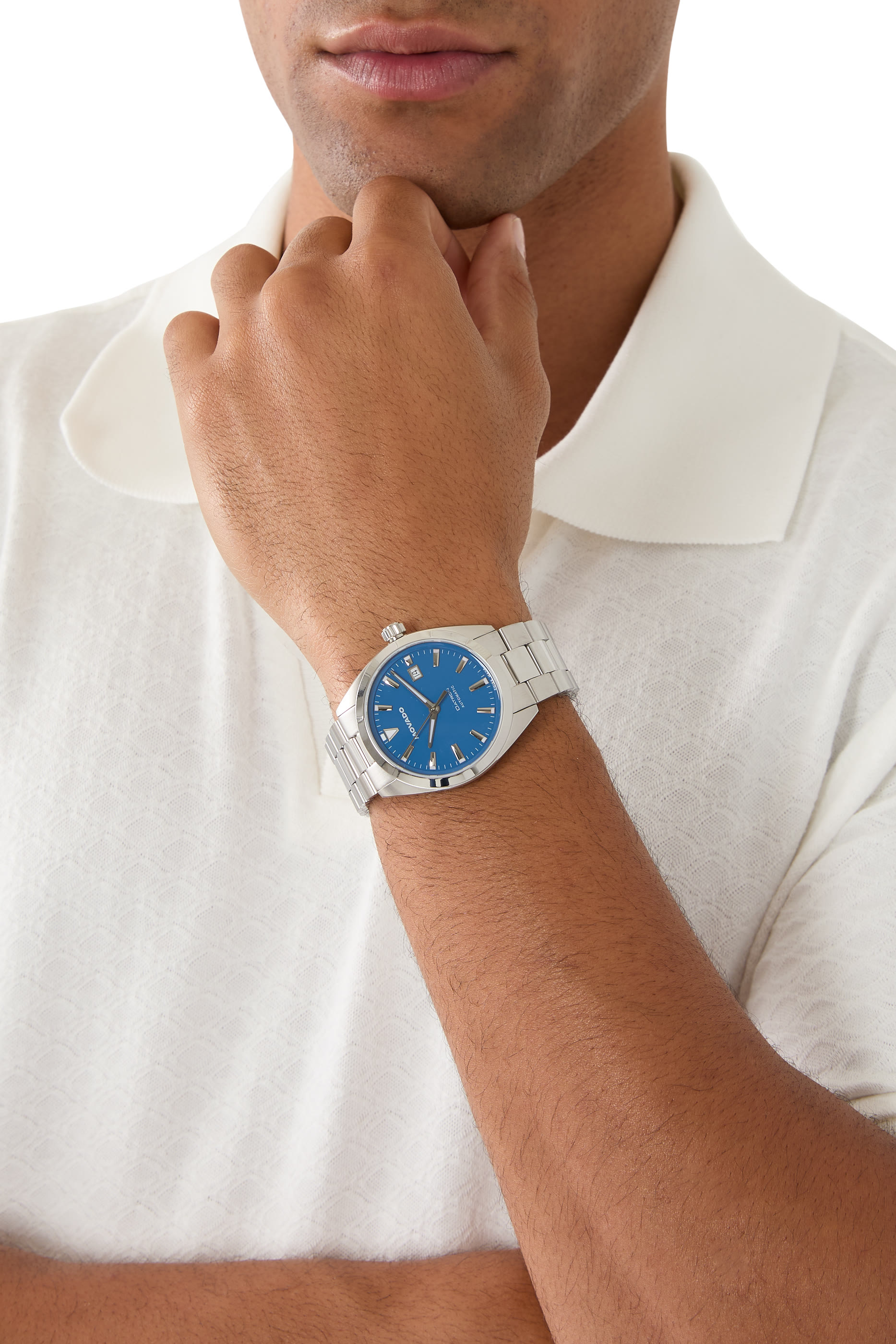 ساعة هيريتدج أوتوماتيكية ستانلس ستيل