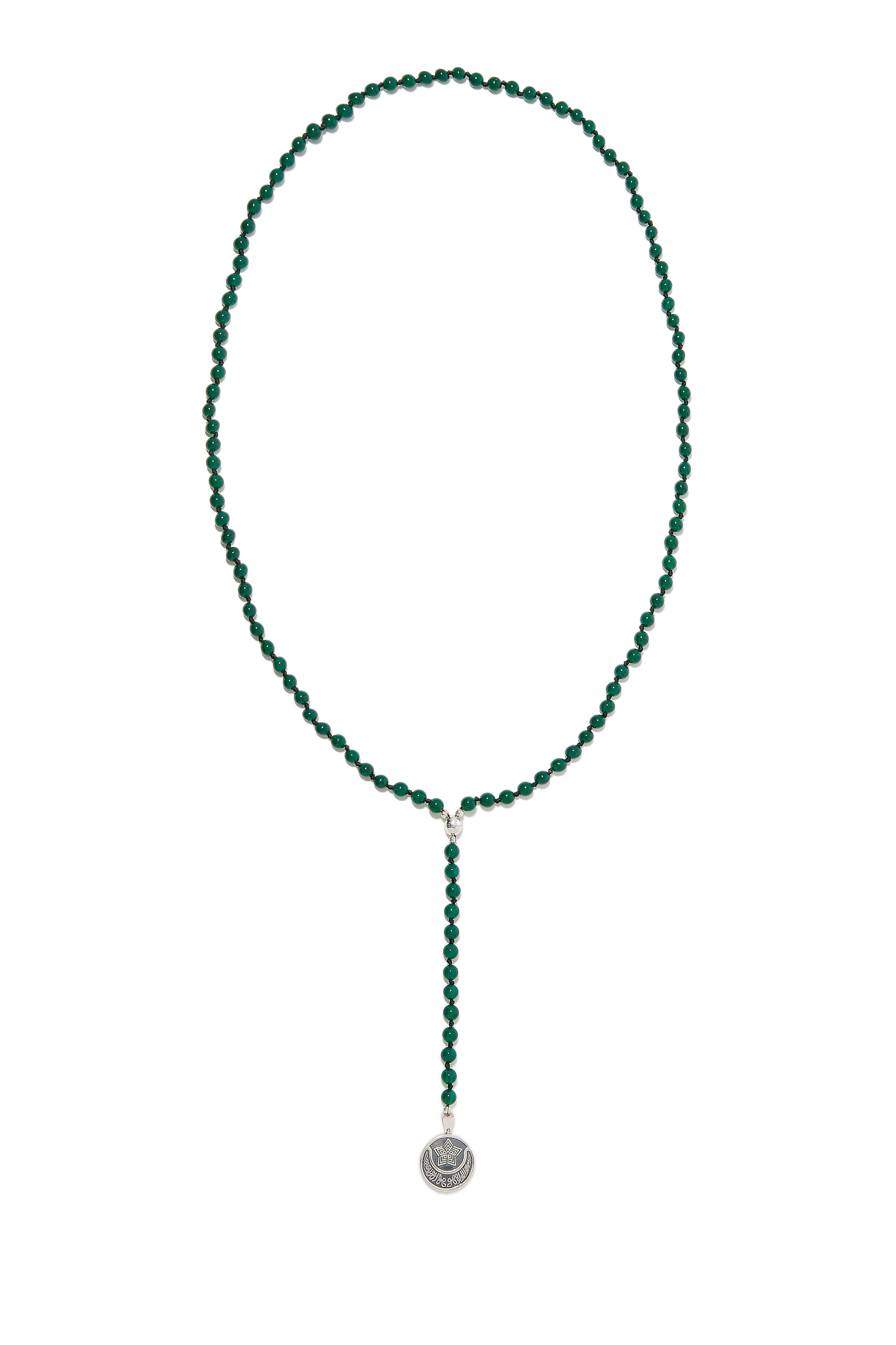 Faith Necklace, 18K Yellow Gold  & Lapis Lazuli