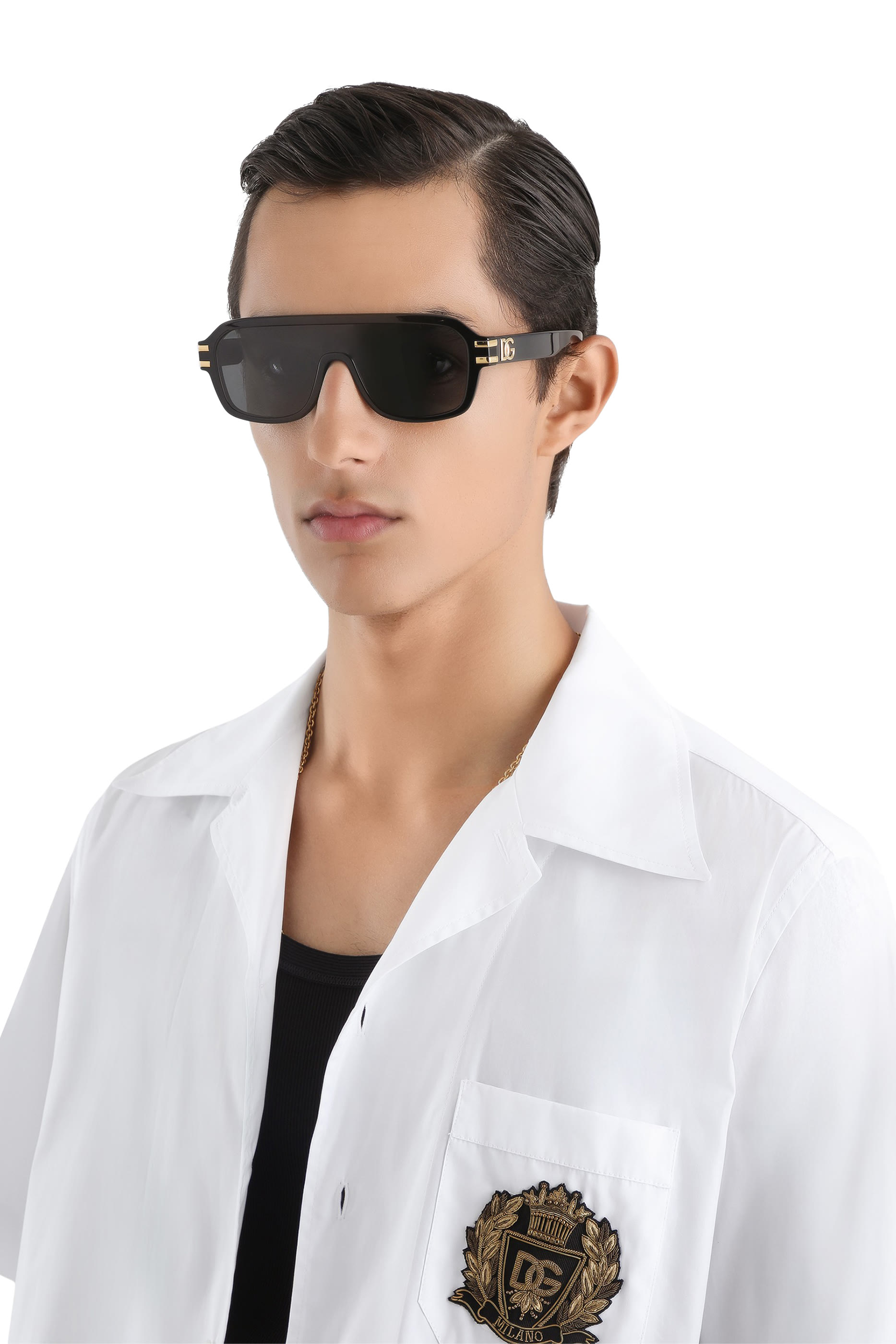 قميص هاواي قطن بوبلين