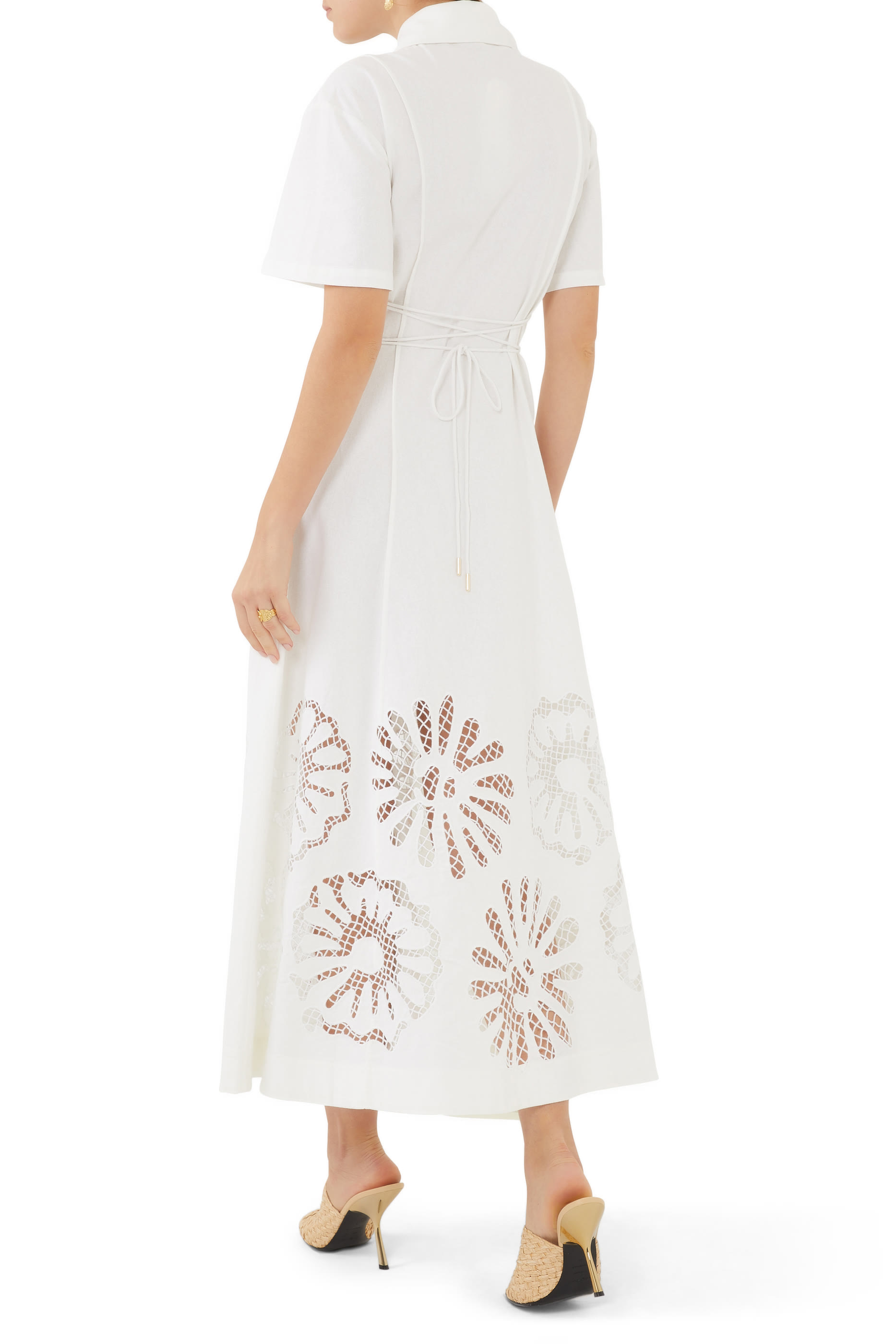 فستان أناليس بتصميم قميص