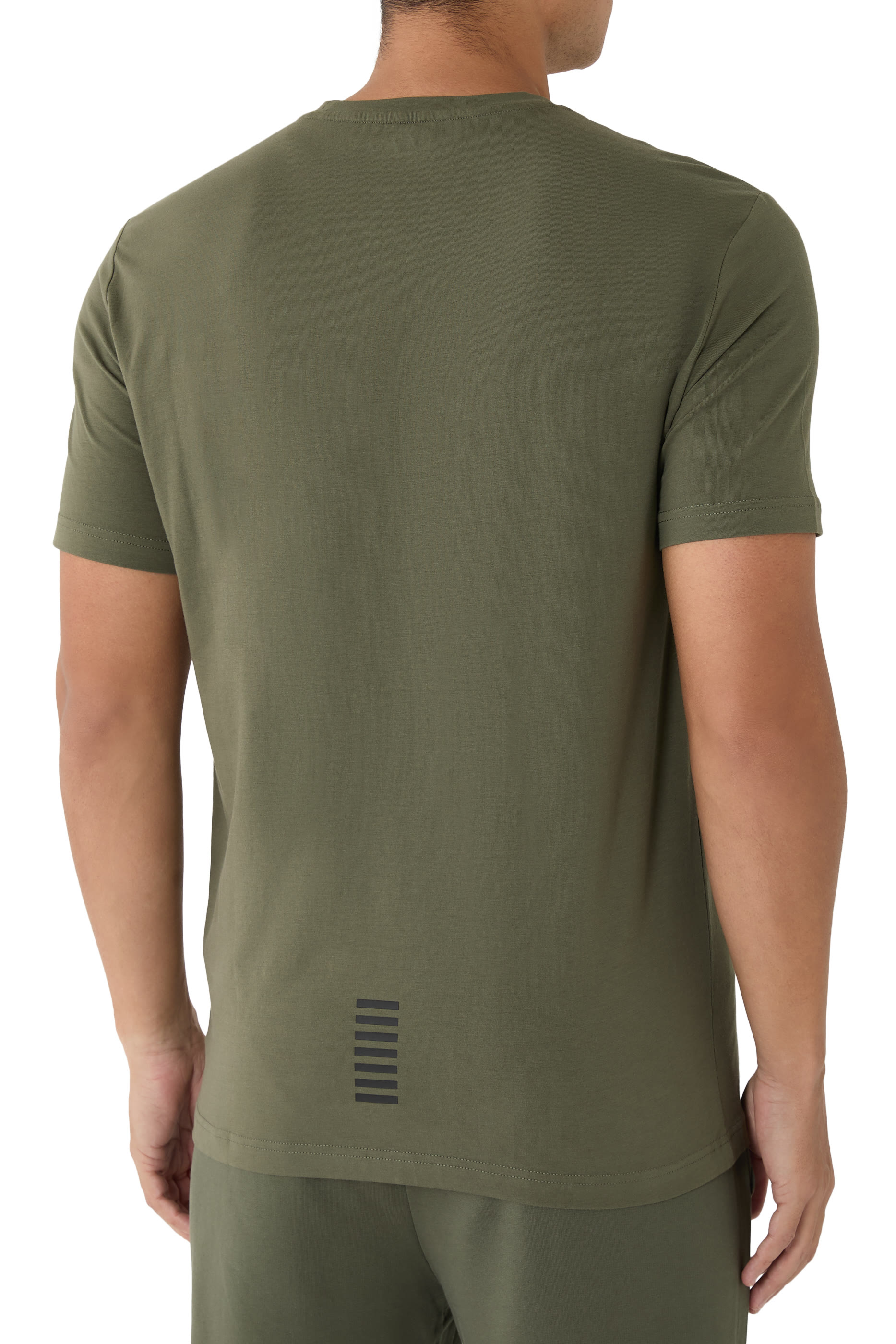 تيشيرت قطن بشعار الماركة