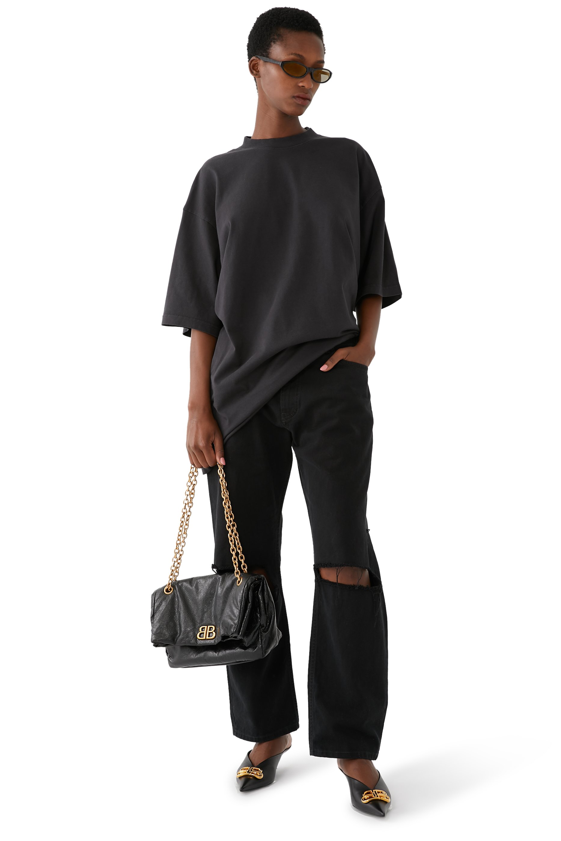 نظارة شمسية نيو بإطار دائري