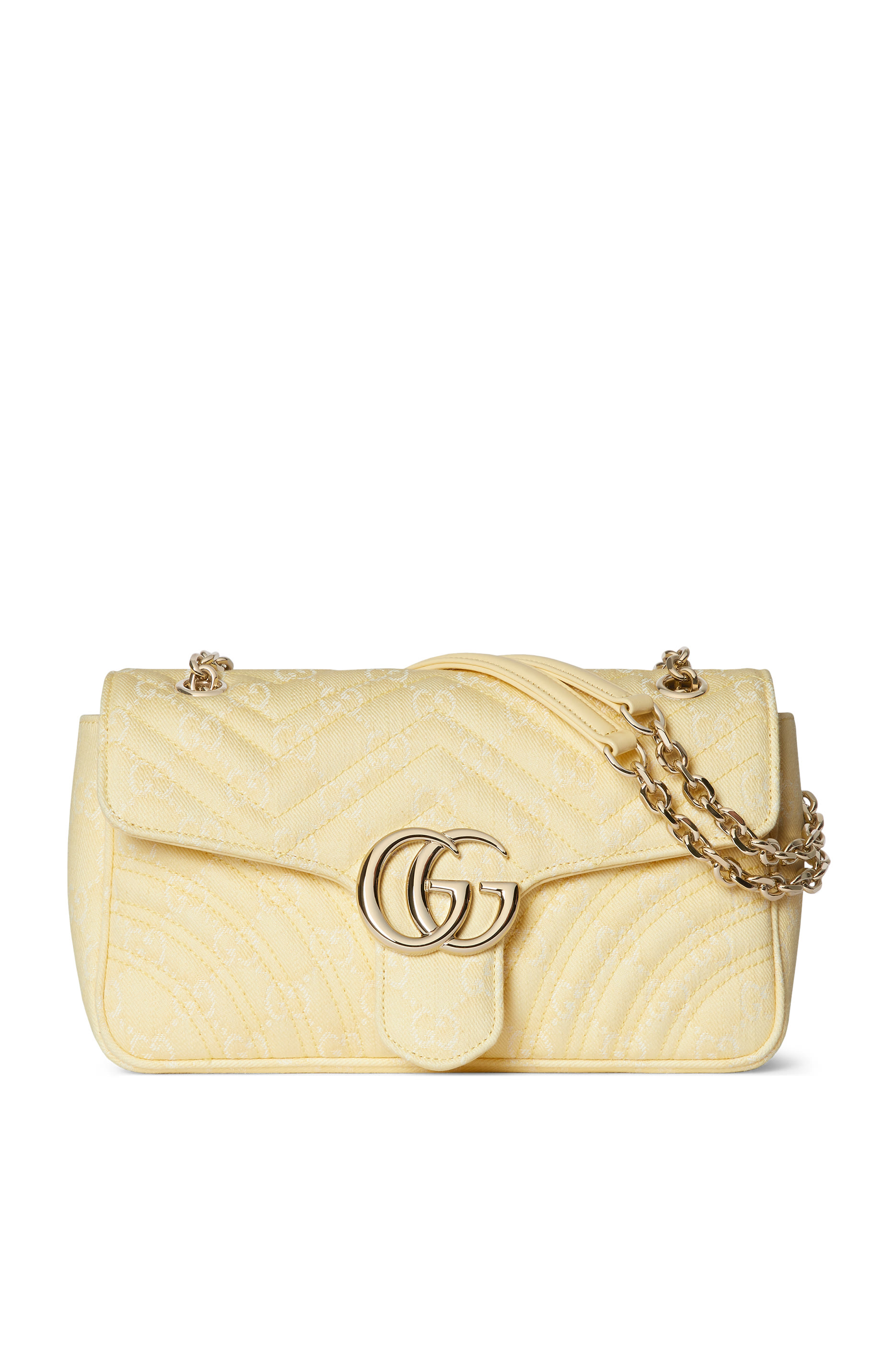 حقيبة كتف مارمونت متوسطة بحلية حرفي شعار الماركة