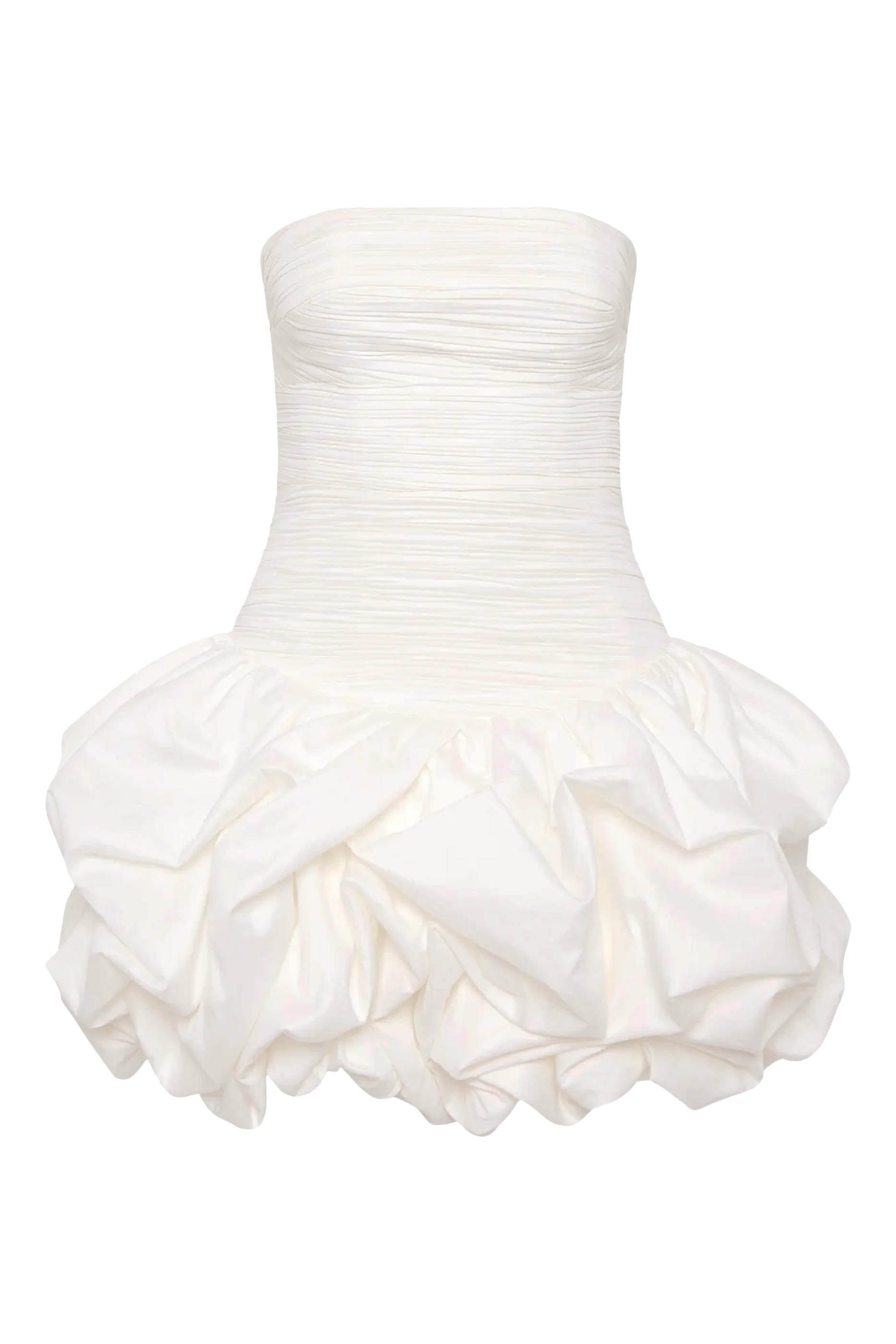 فستان فيوليت قصير  بحافة واسعة