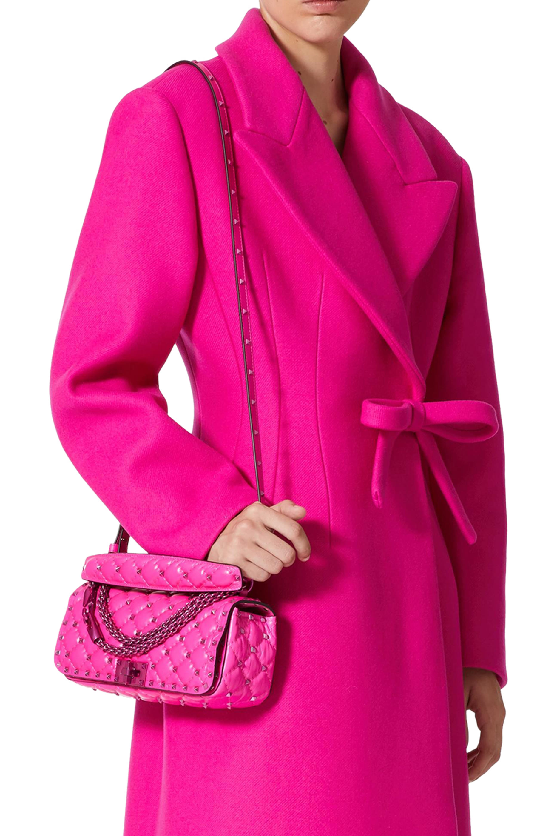 حقيبة كتف فالنتينو جارافاني بحلي هرمية