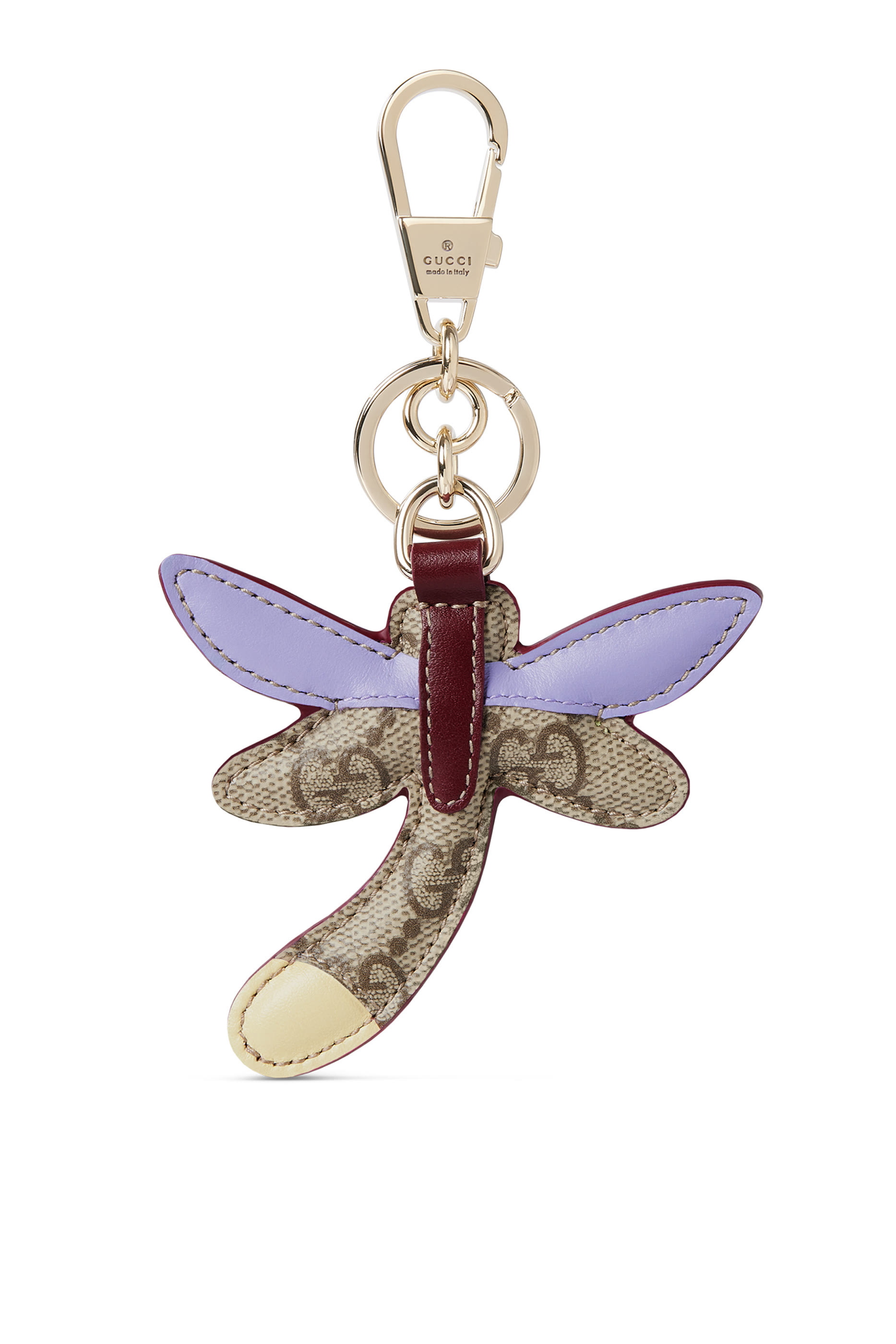Dragonfly-Shaped Keychain