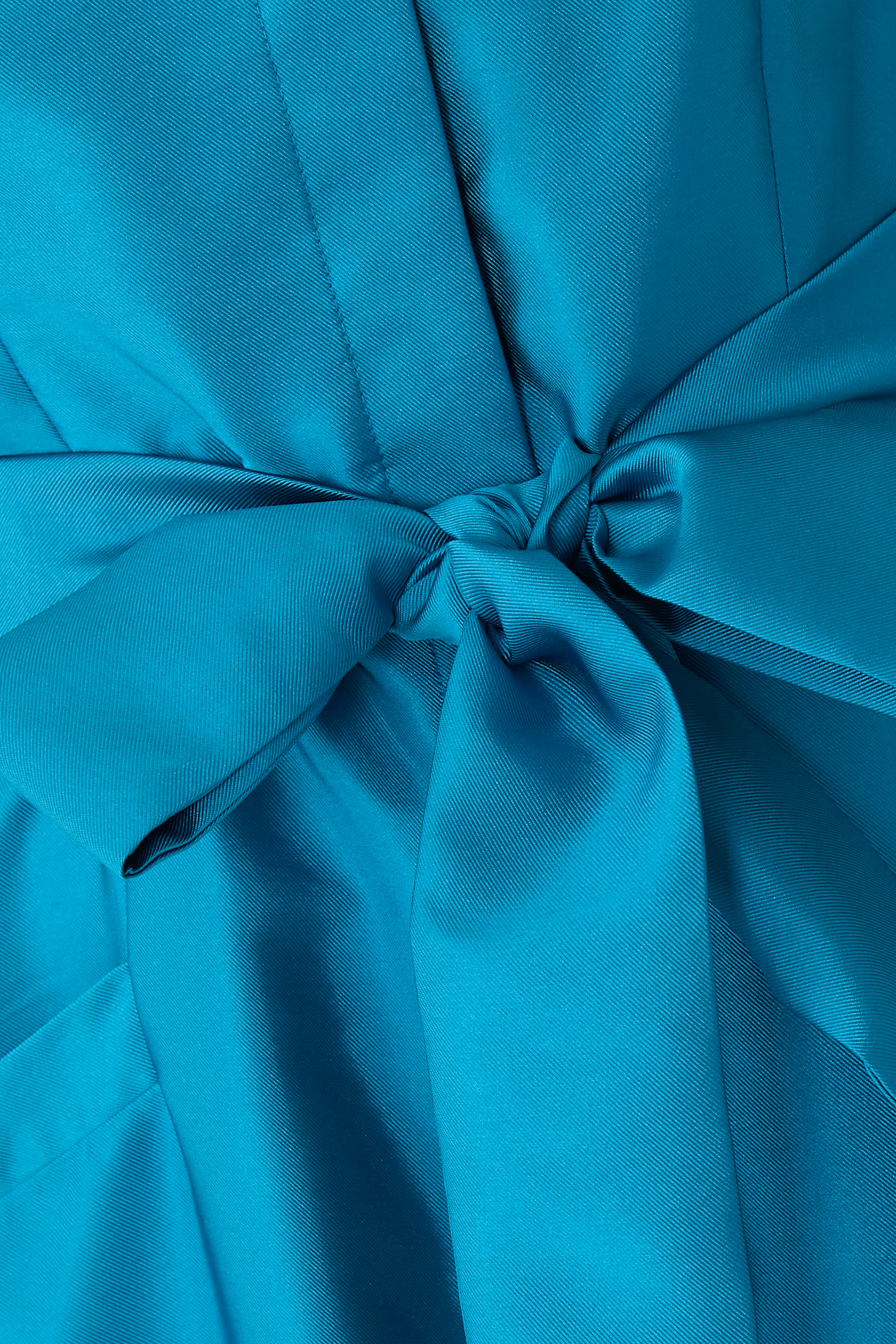 فستان سهرة بنمط قميص بحزام خصر تويل