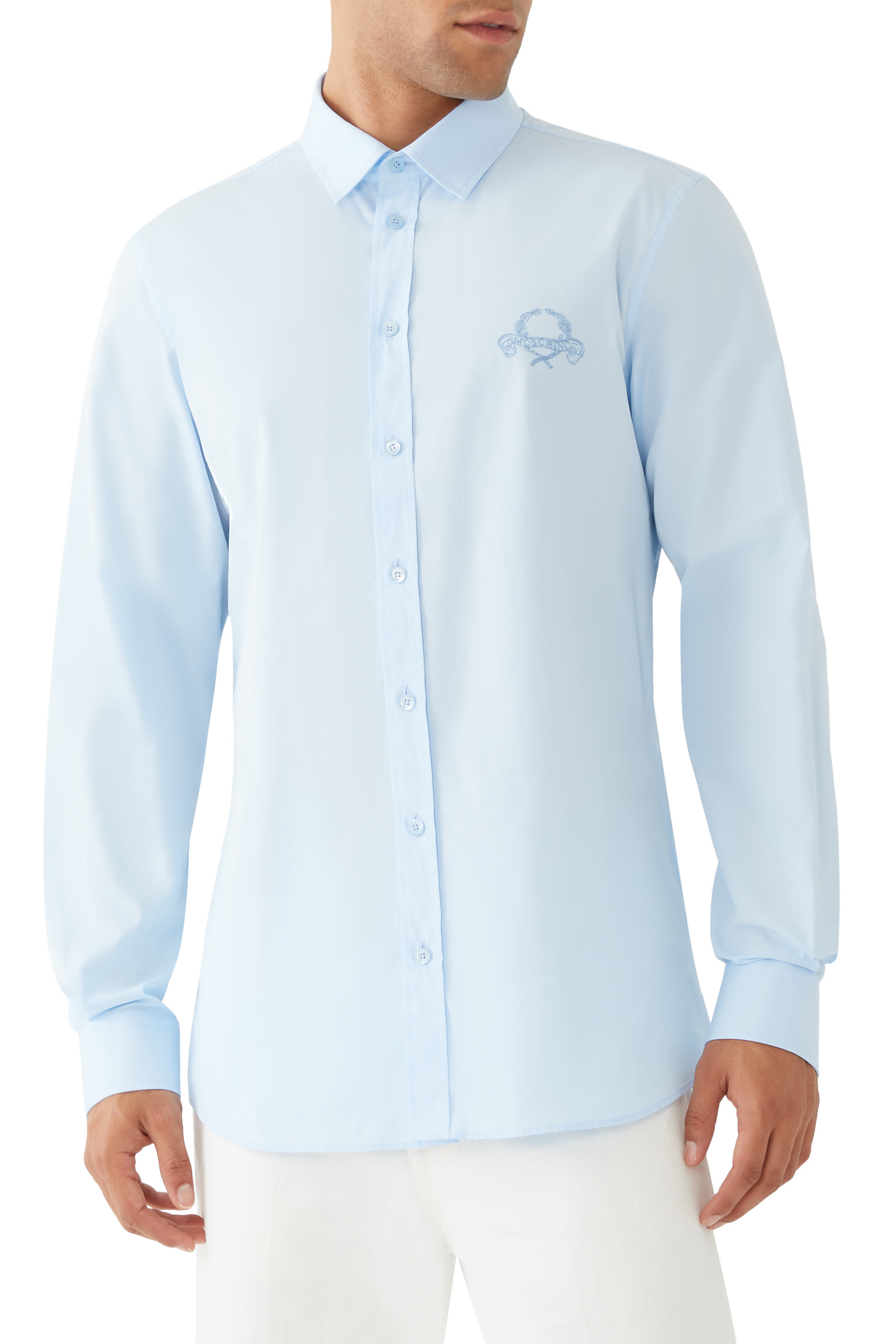 قميص بغصني أوراق الغار