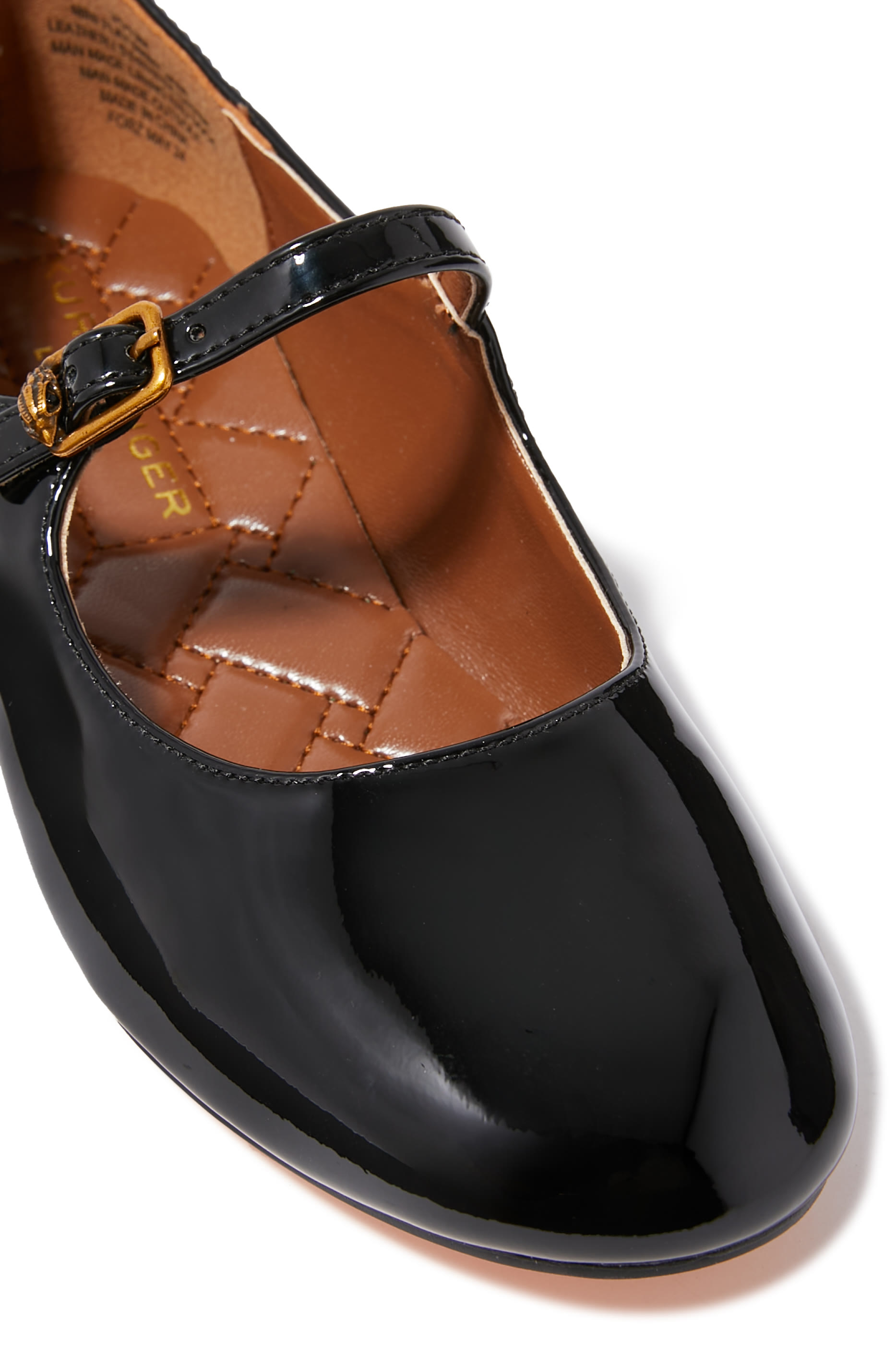 حذاء ماري جين بكعب مسطح صغير للأطفال