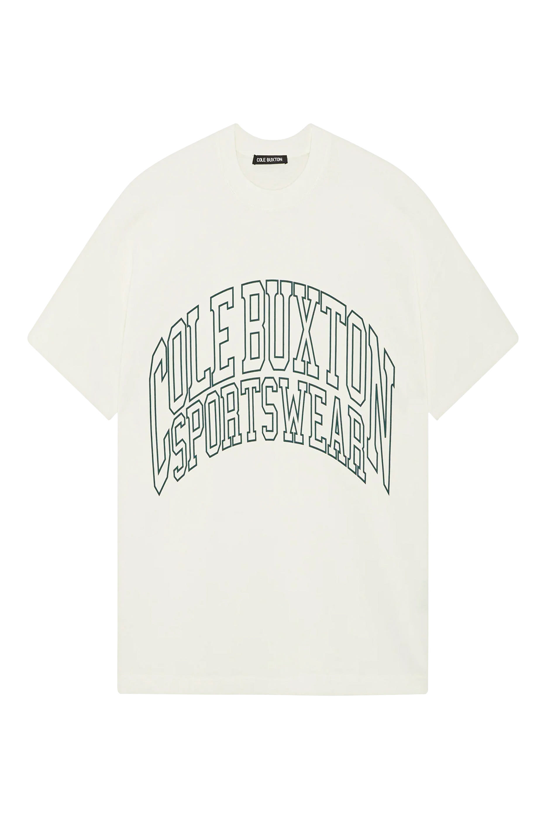 تيشيرت بطبعة عبارة سبورتس وير