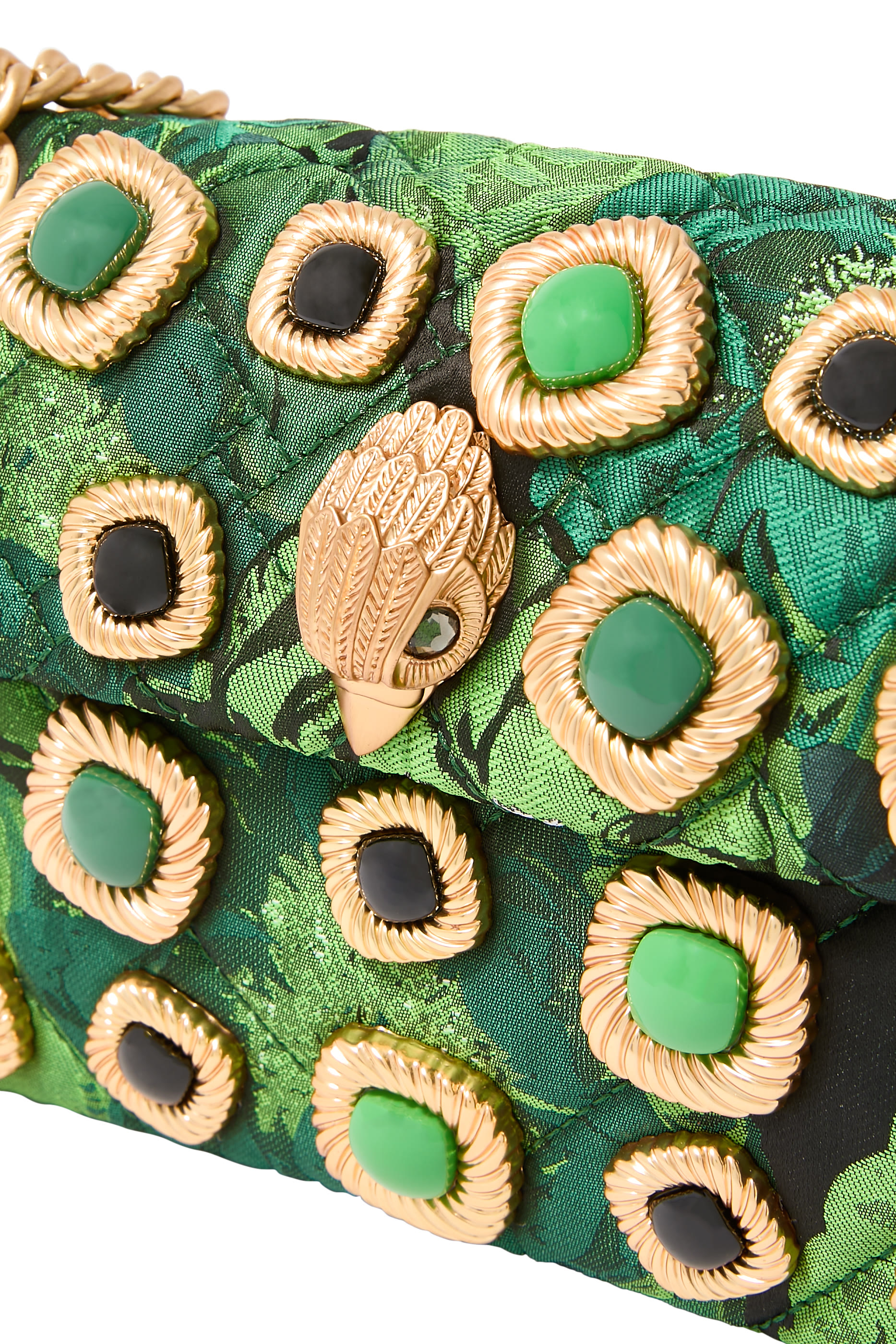 حقيبة كنسينغتون صغيرة بأحجار