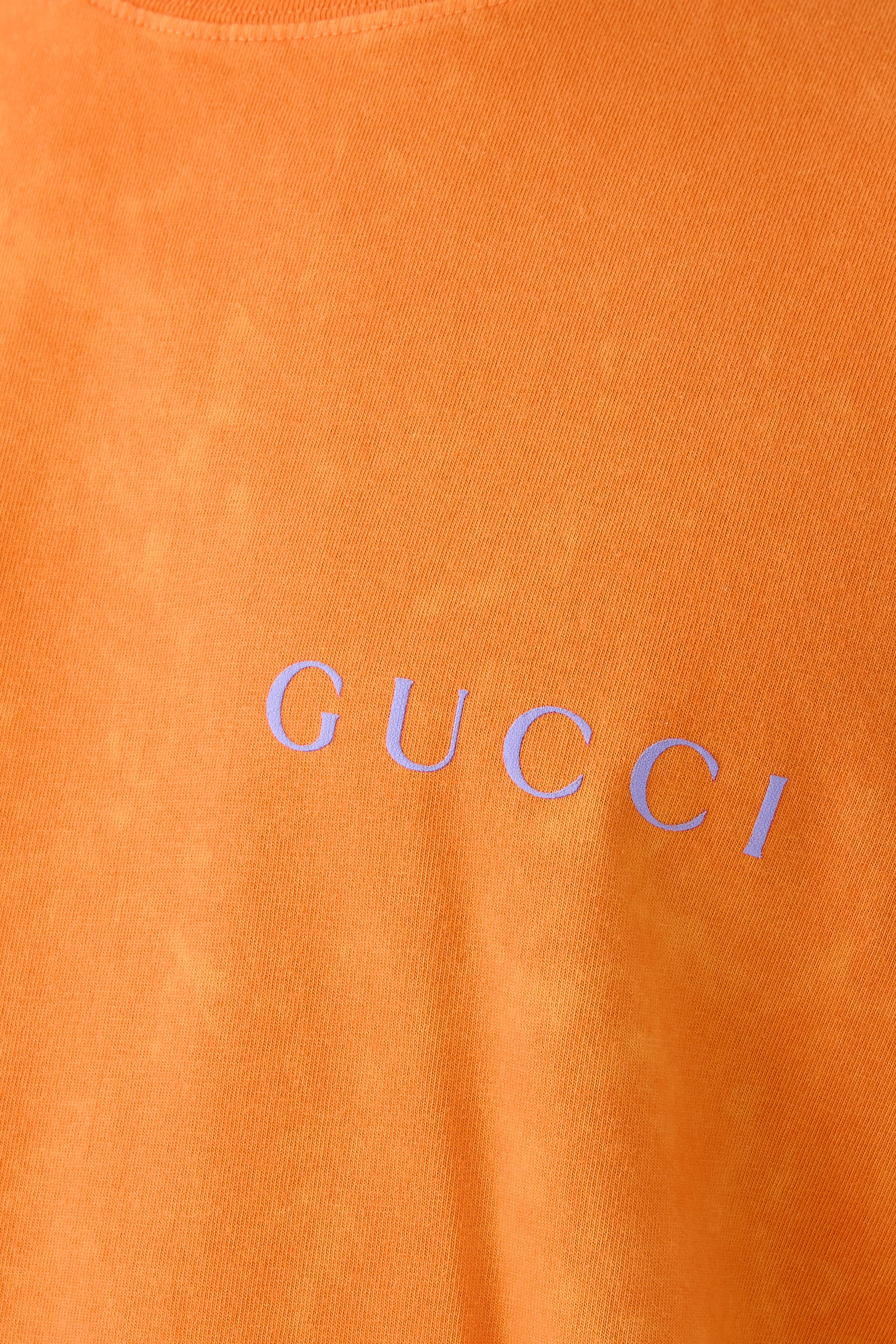 تيشيرت بشعار الماركة قطن جرسيه