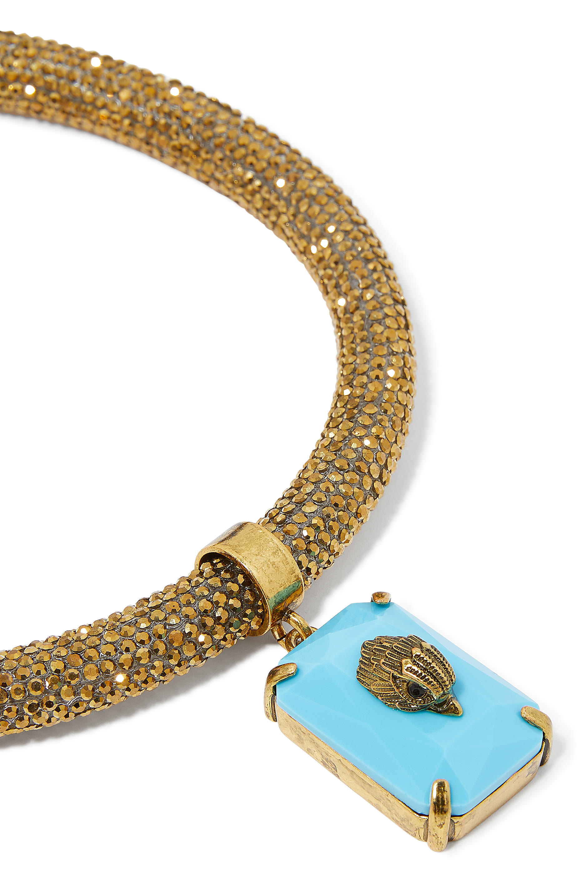 قلادة روب مرصعة بكريستال