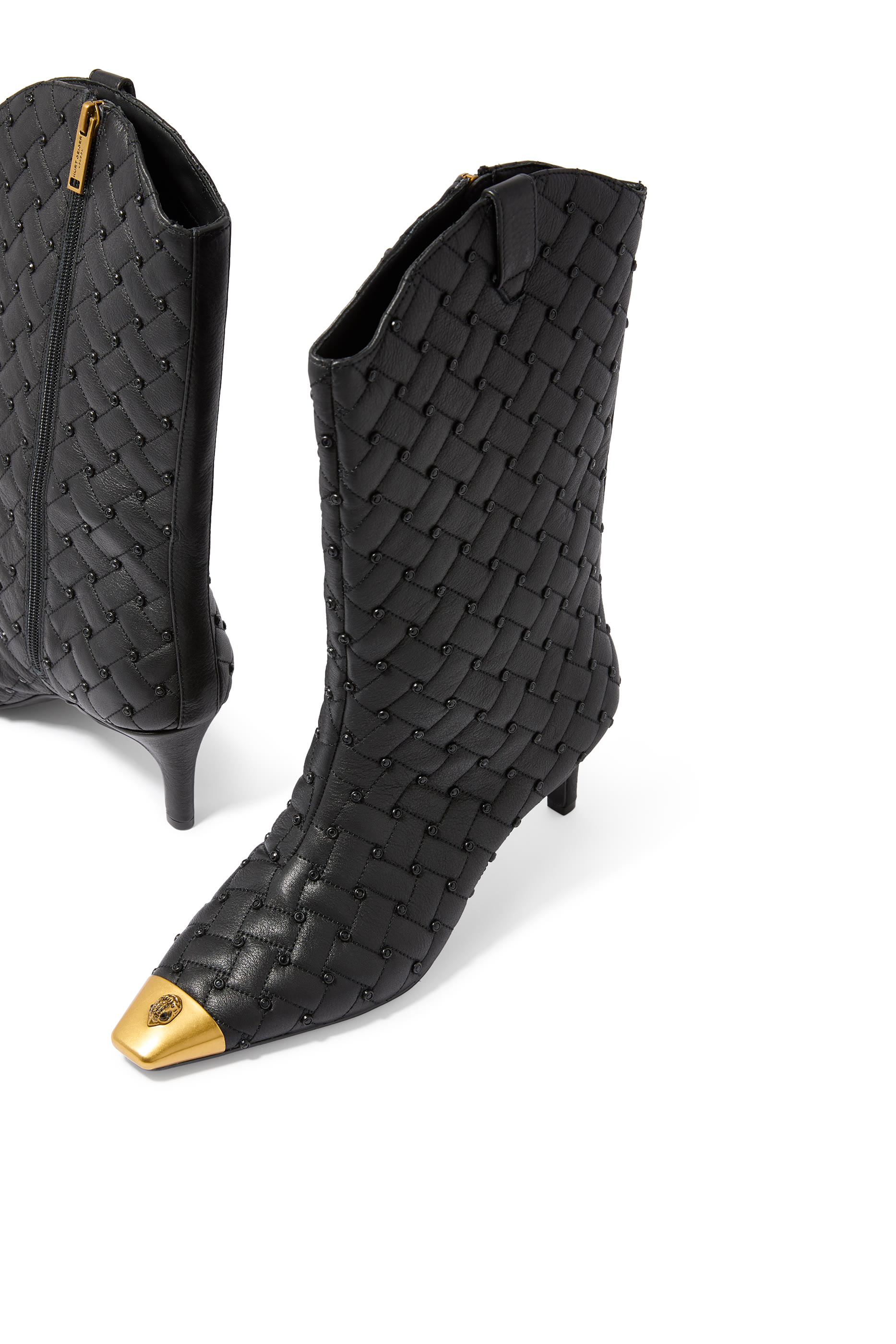 حذاء بوت ريغنت 65 مرصع بالكريستال 