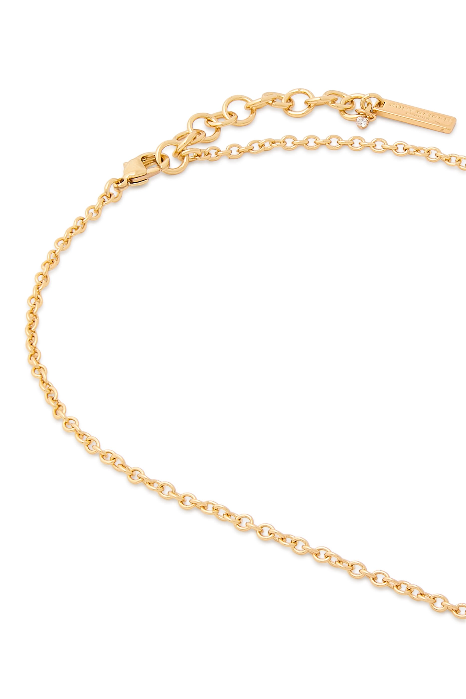 قلادة بدلاية بتصميم قلب بشعار الماركة