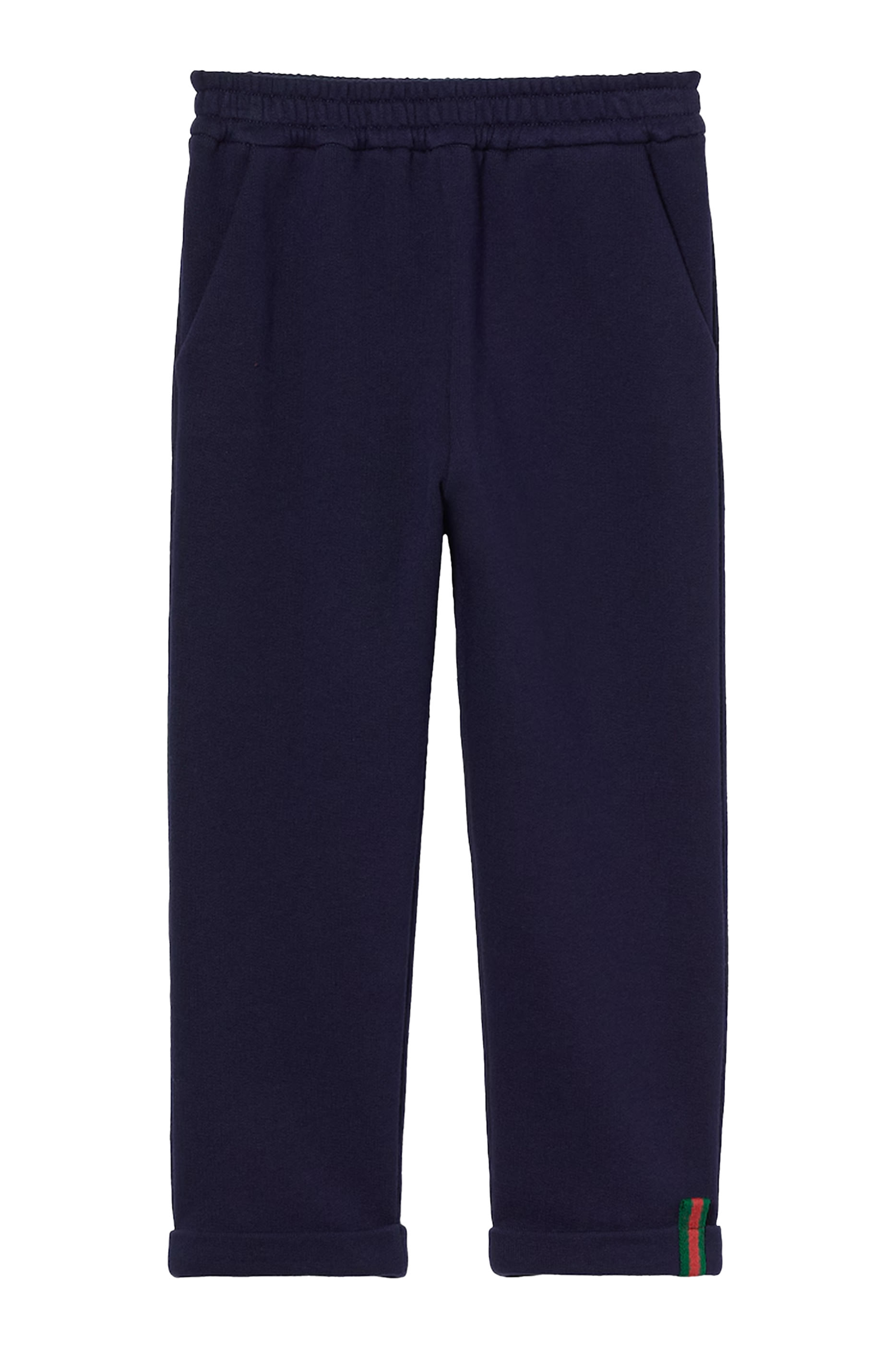 بنطال بشريط ويب قطن للأطفال