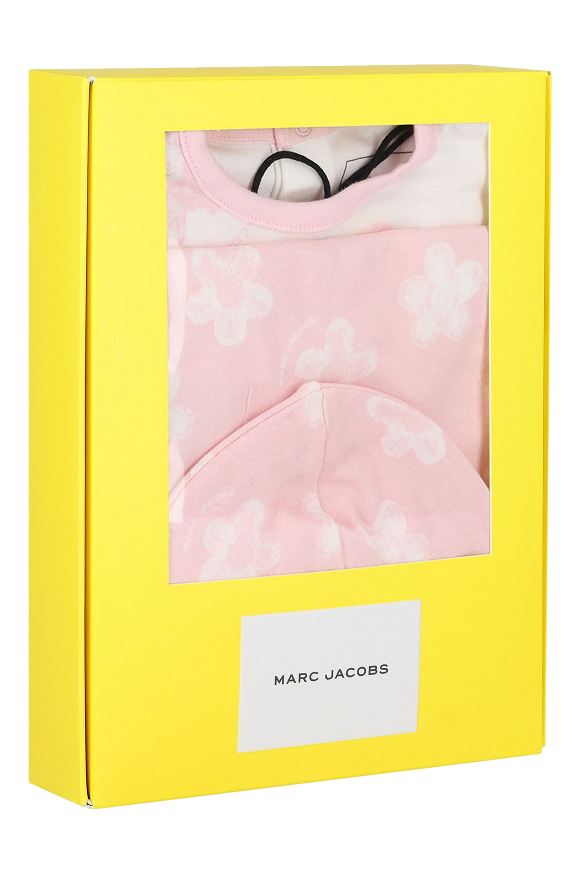 طقم لباس قطعة واحدة بنقشة زهور للأطفال، 3 قطع