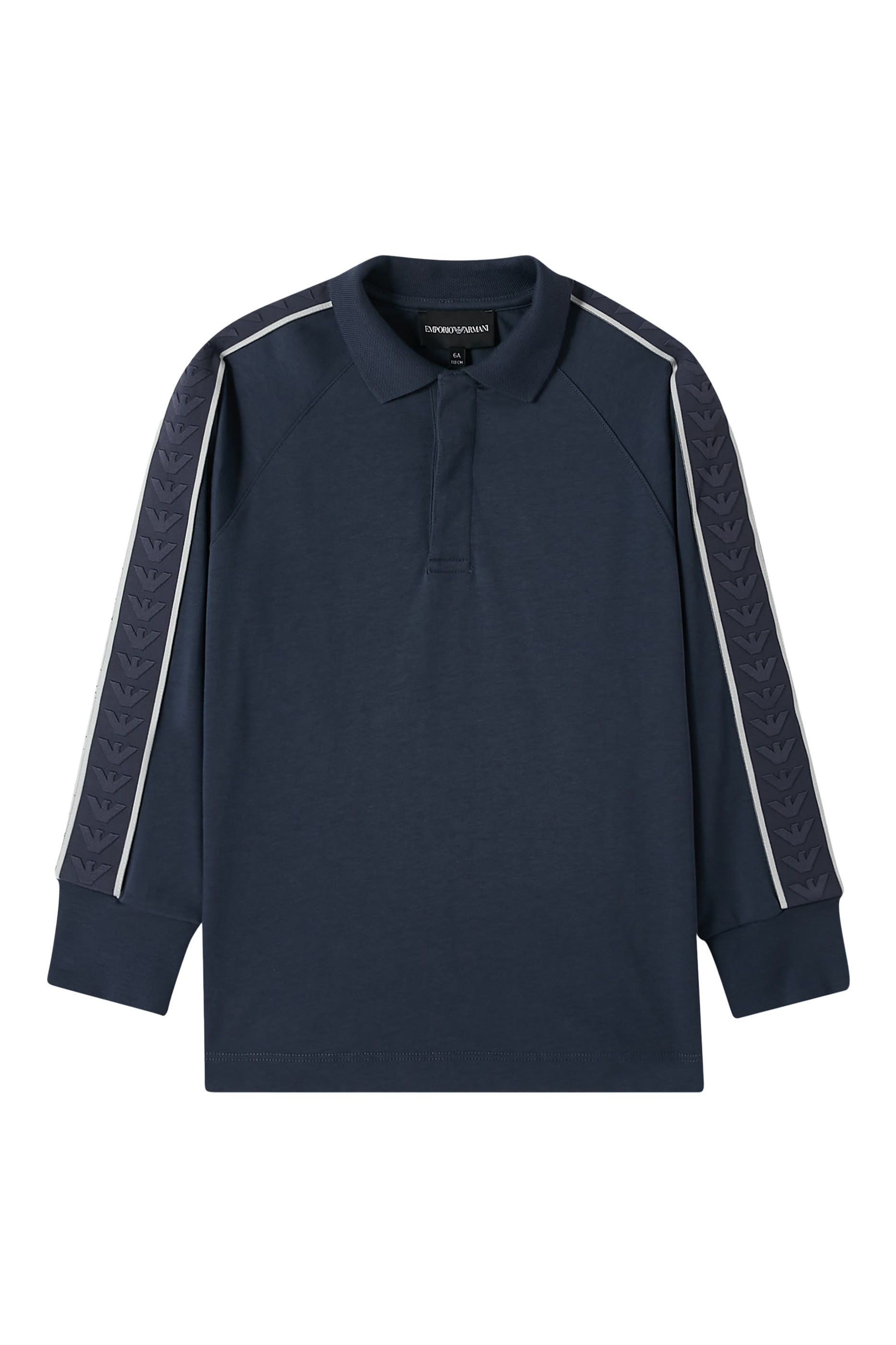 قميص بولو بشعار الماركة للأطفال