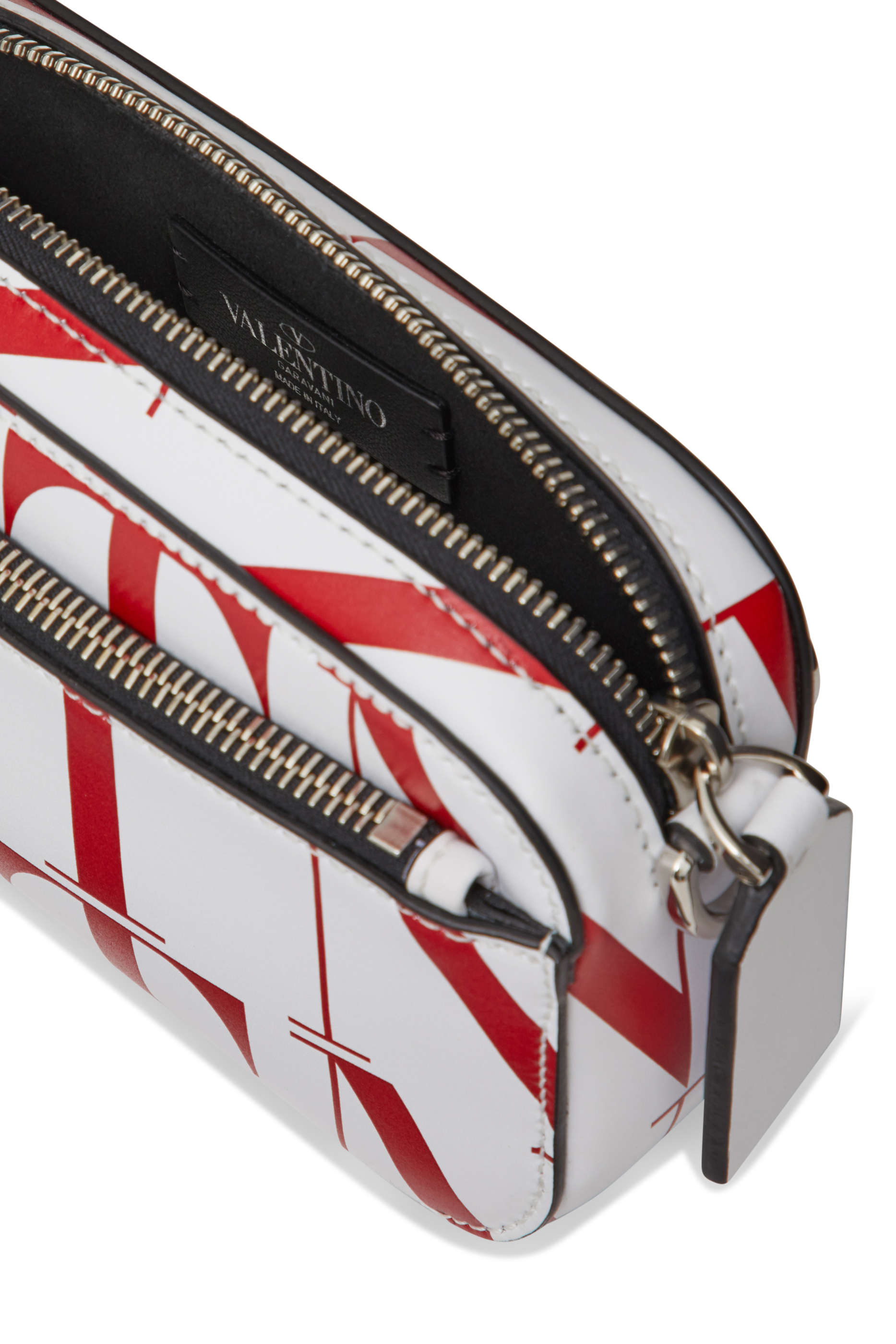 حقيبة خصر فالنتينو غارافاني بنقشة تايمز بشعار VLTN