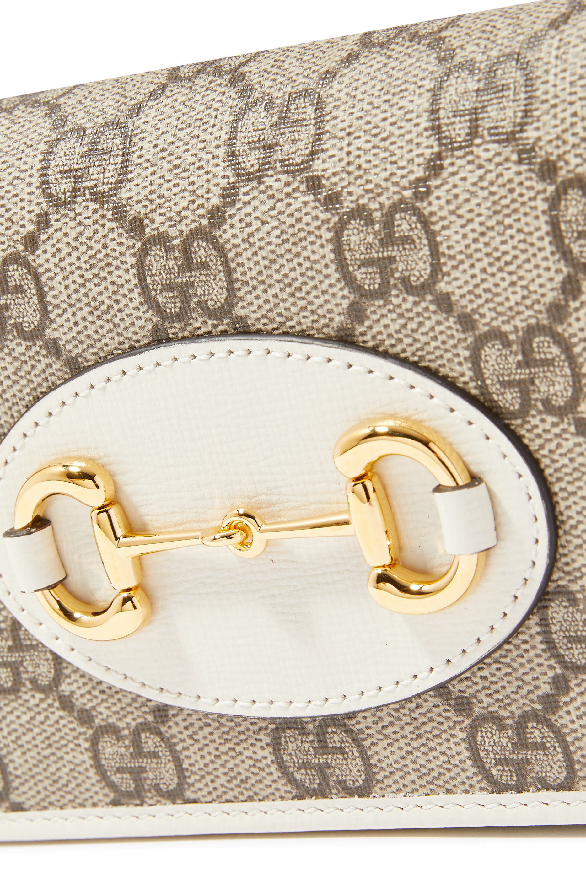 حقيبة بحلية لجام الحصان وسلسلة