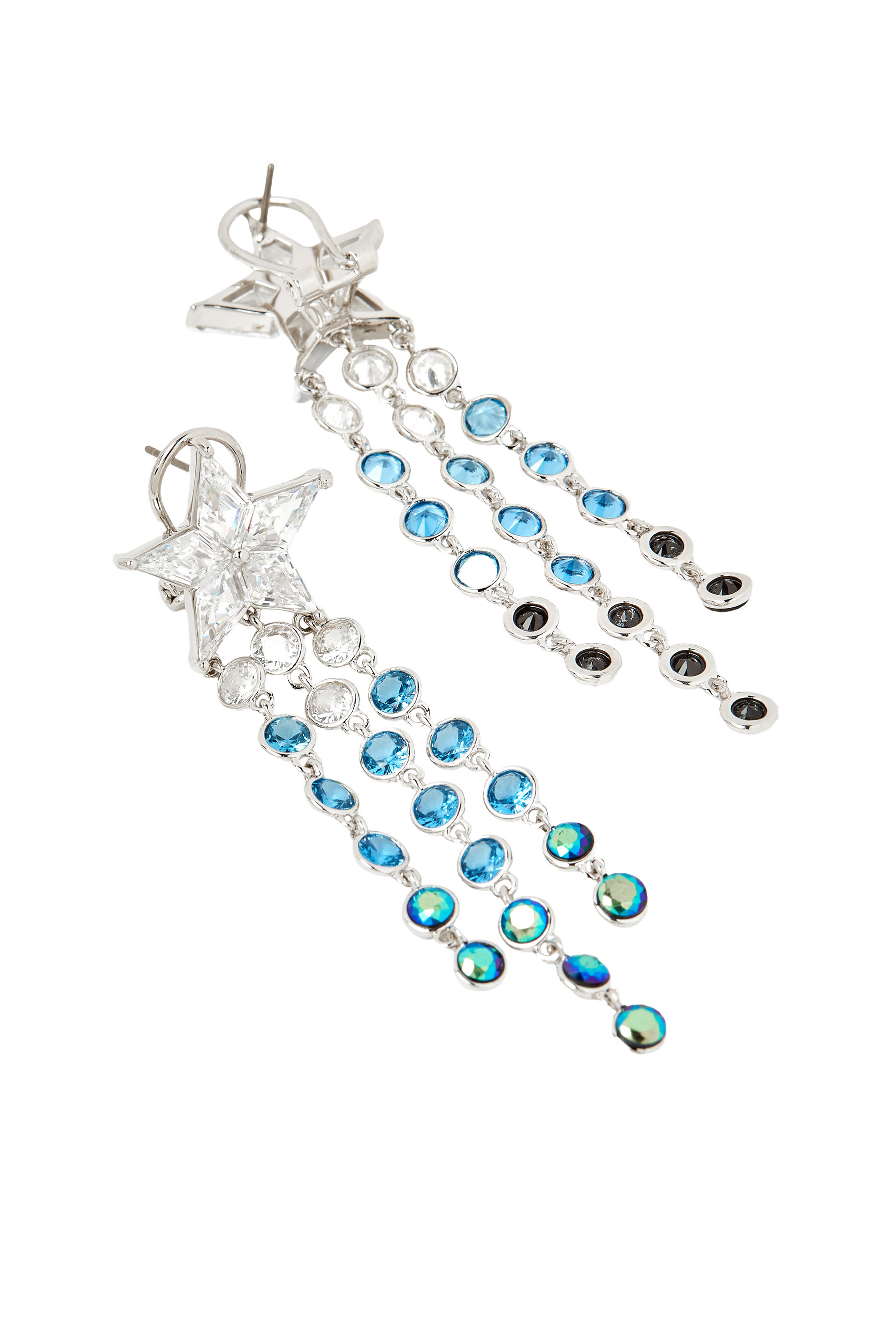 أقراط كوسموس بحلية بتصميم نجمة وشرابات