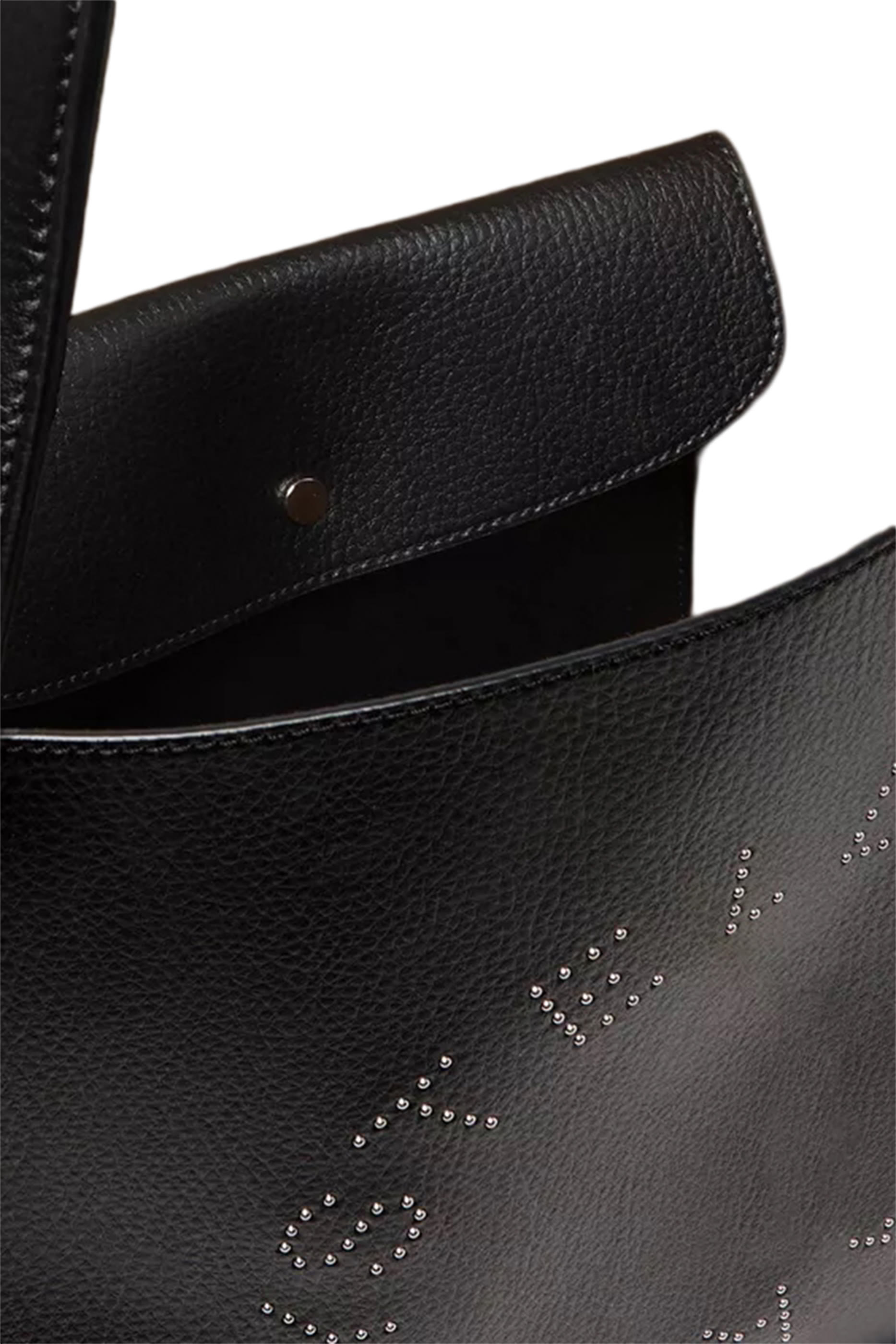 حقيبة كروس بودي التر بشعار الماركة قماش بارز الملمس