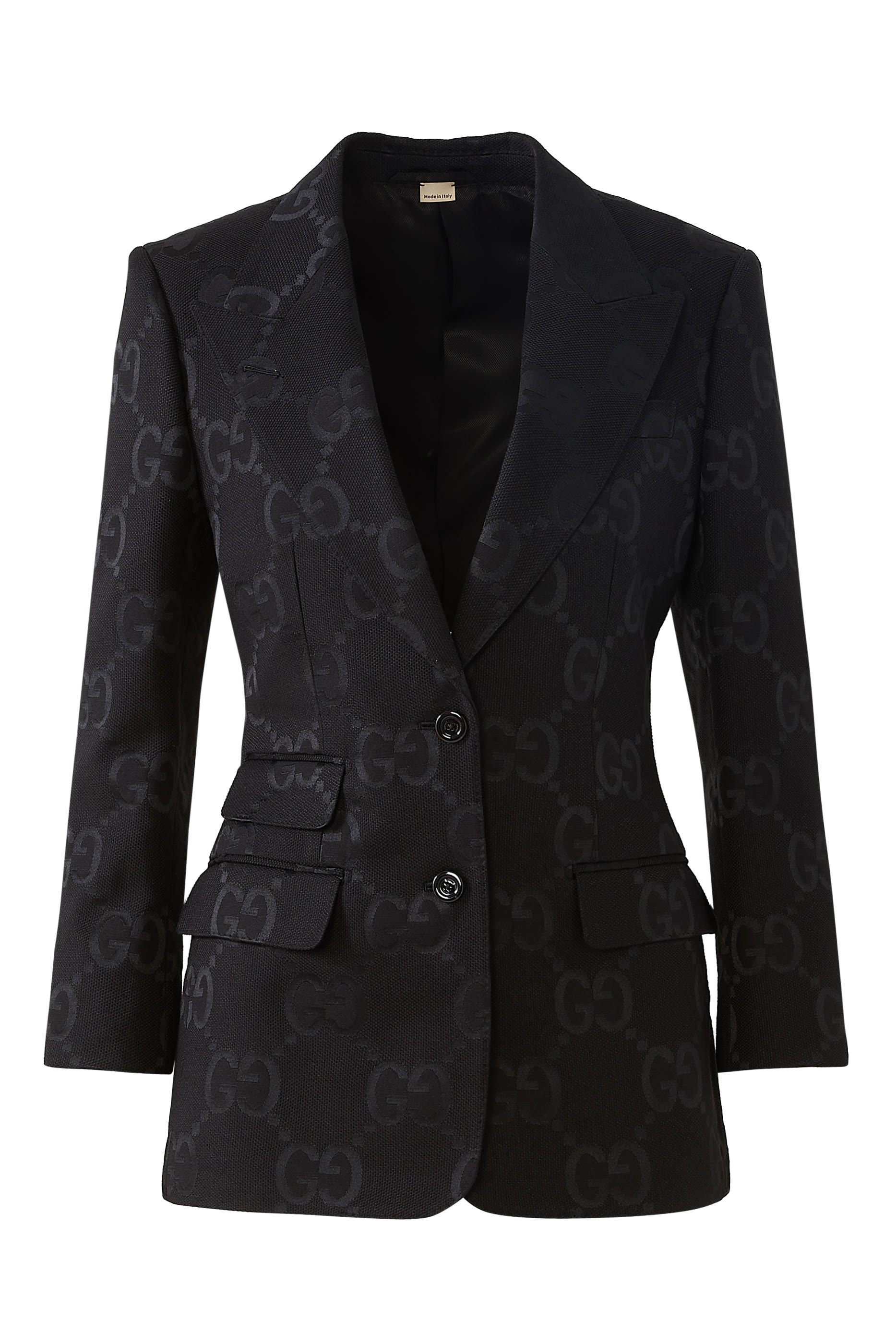 بليزر بنقشة شعار GG