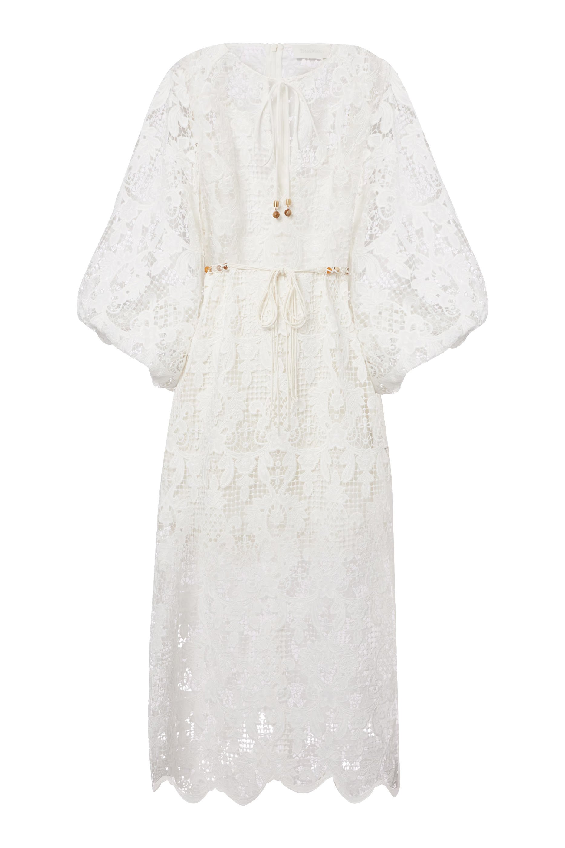 فستان كوكو متوسط الطول دانتيل