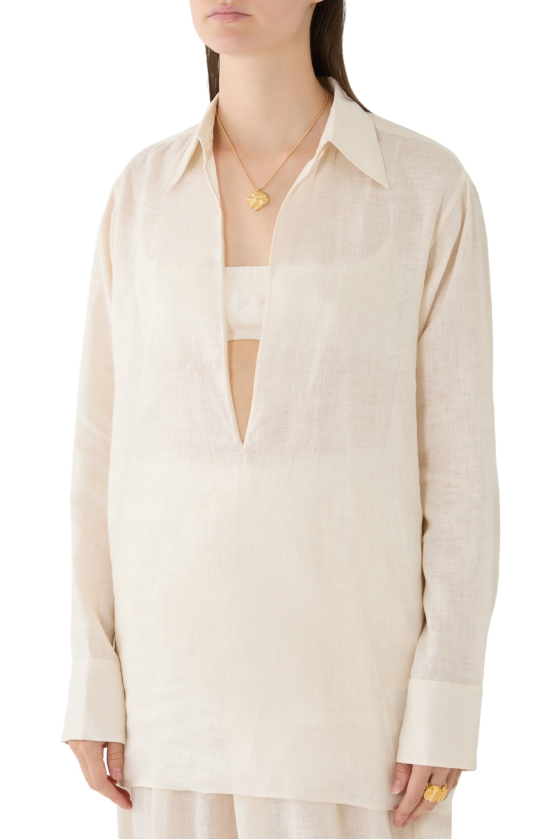 قميص أيون كتان