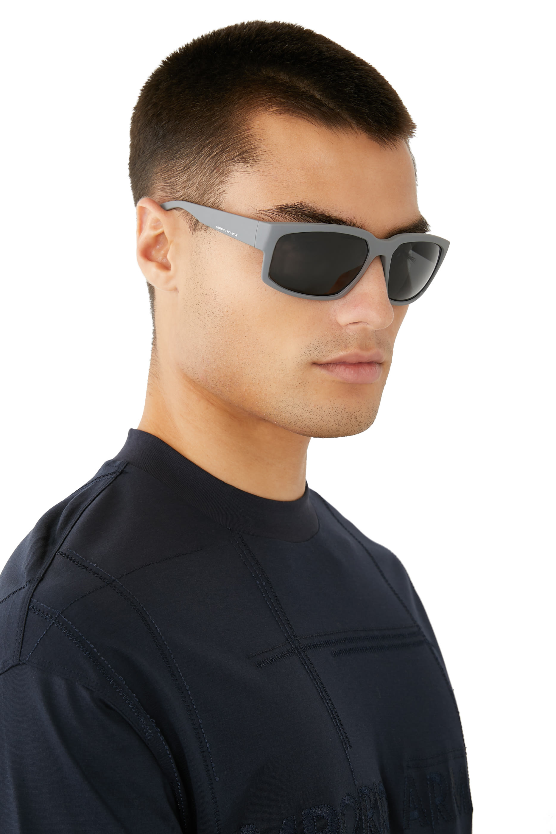 نظارة شمسية مربعة كاملة الحواف