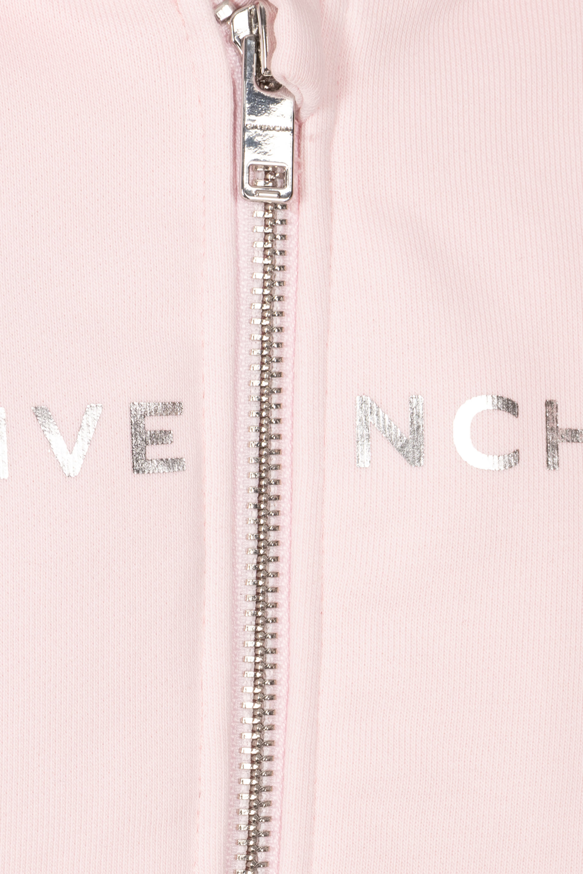 سويت شيرت يغطاء للرأس بشعار الماركة للأطفال