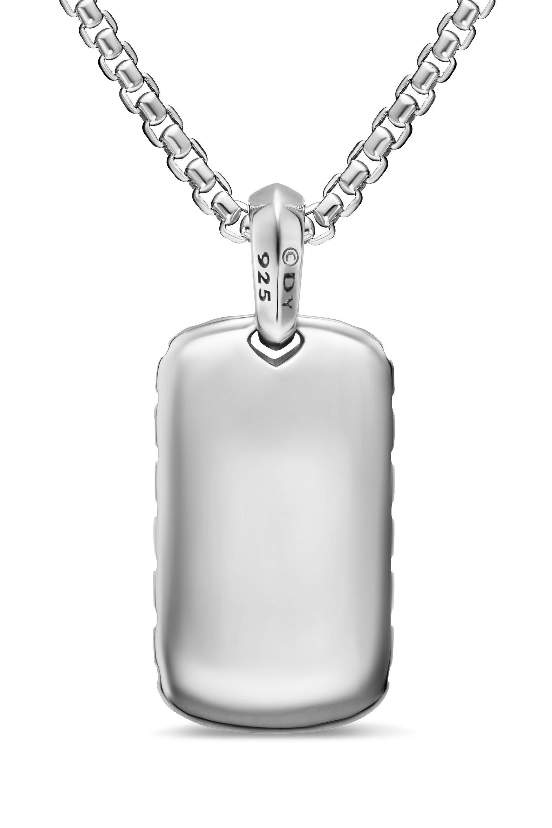 دلاية بنقشة شيفرون، فضة استرلينية