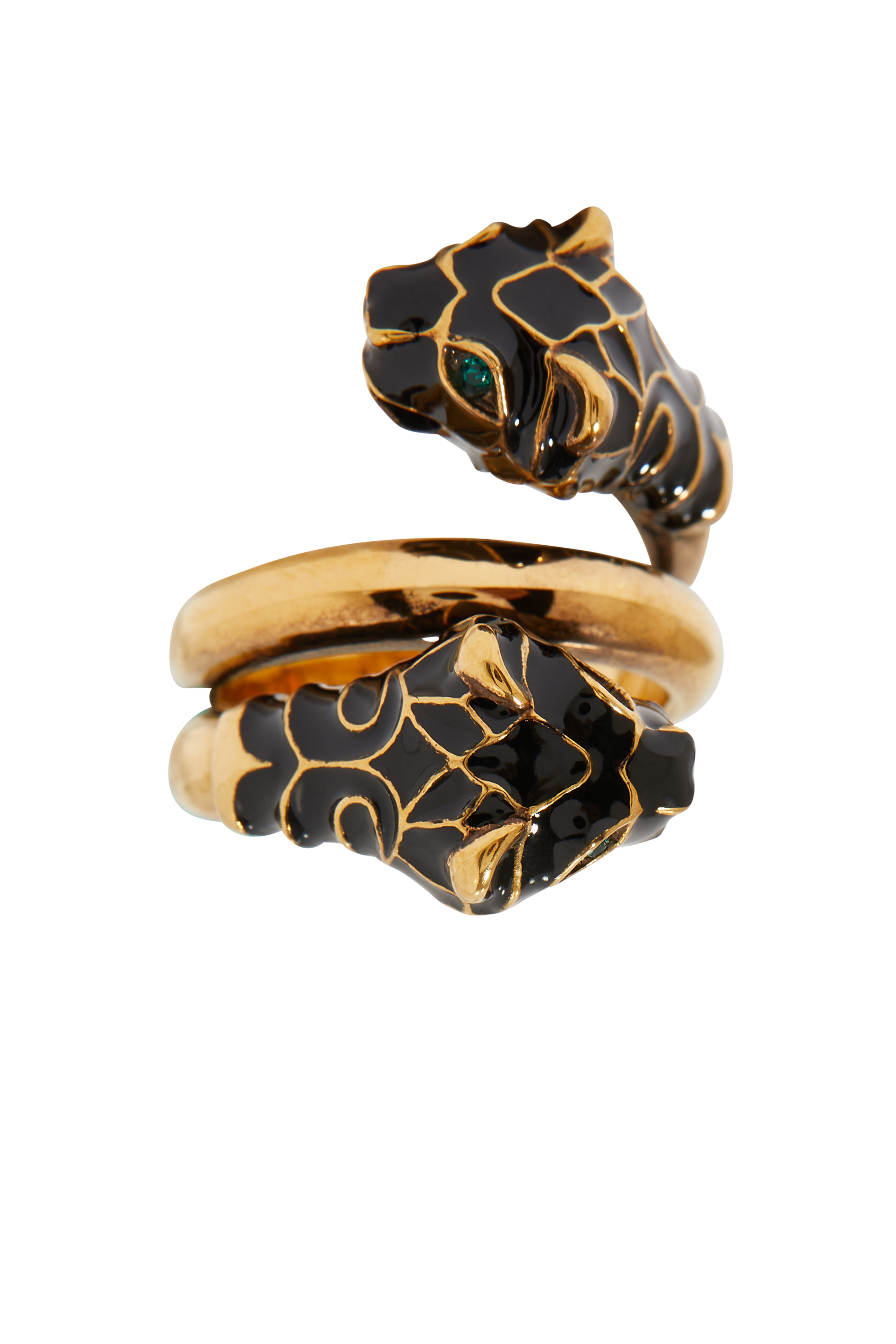 خاتم بتصميم رأس نمر