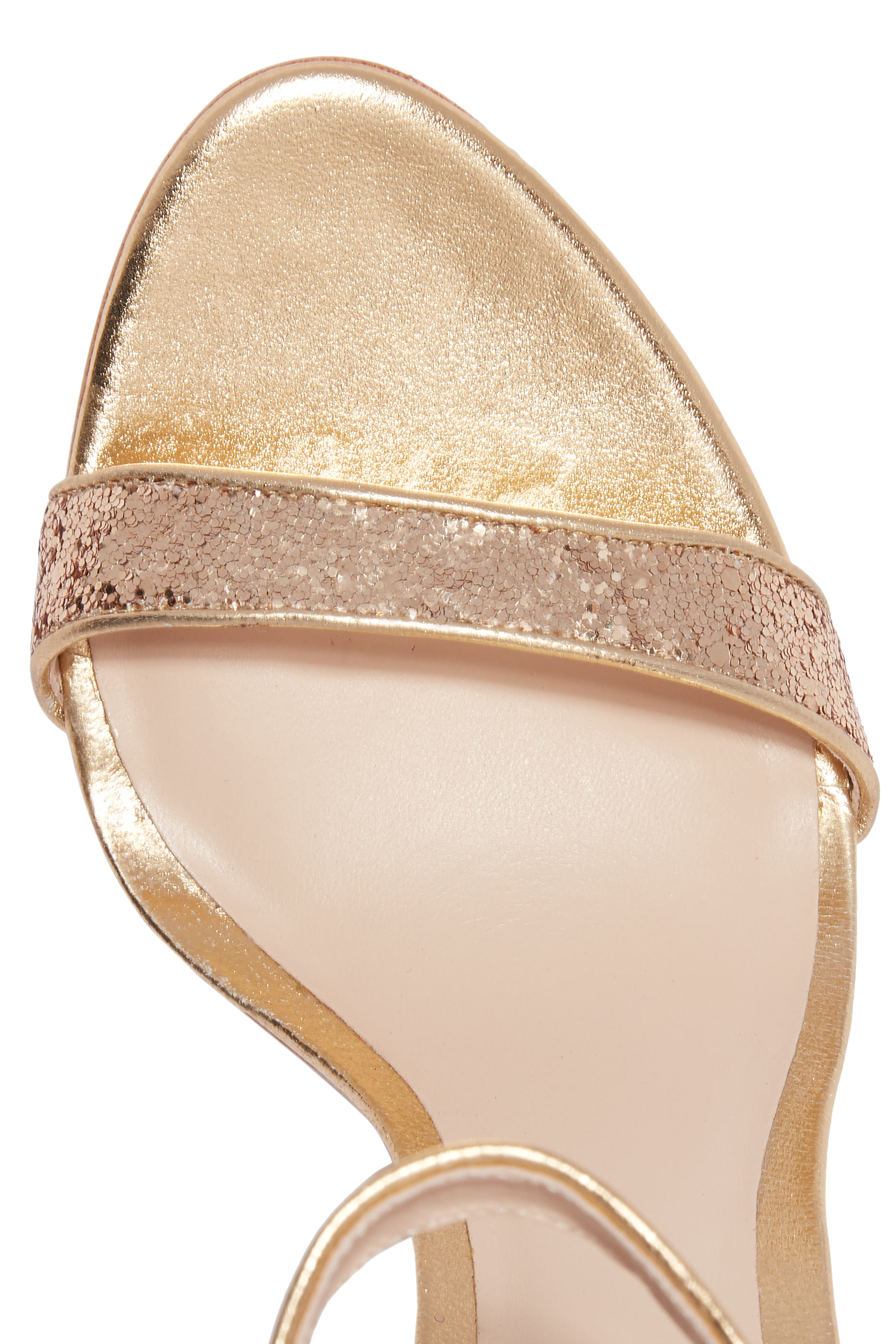 صندل نيكول مزين بغليتر