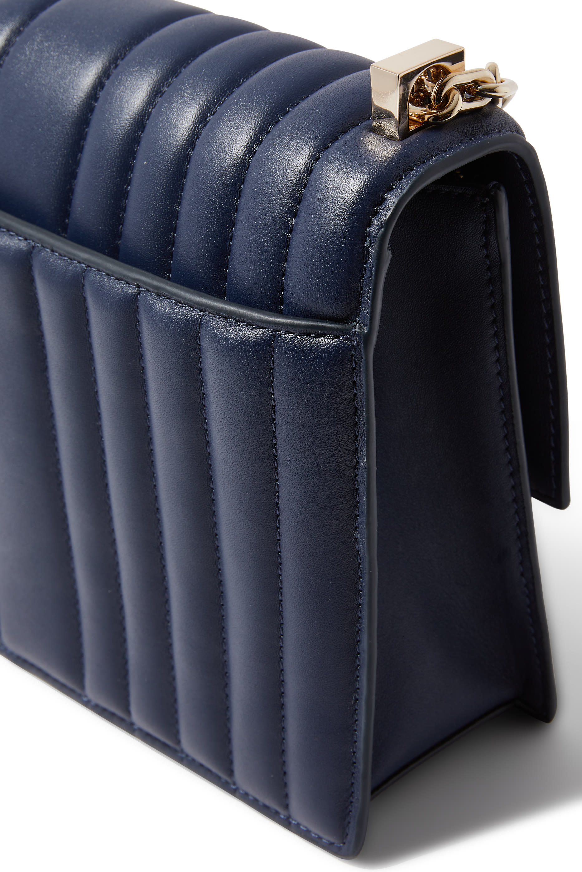 حقيبة كتف ديكو بسلسلة جلد مبطن