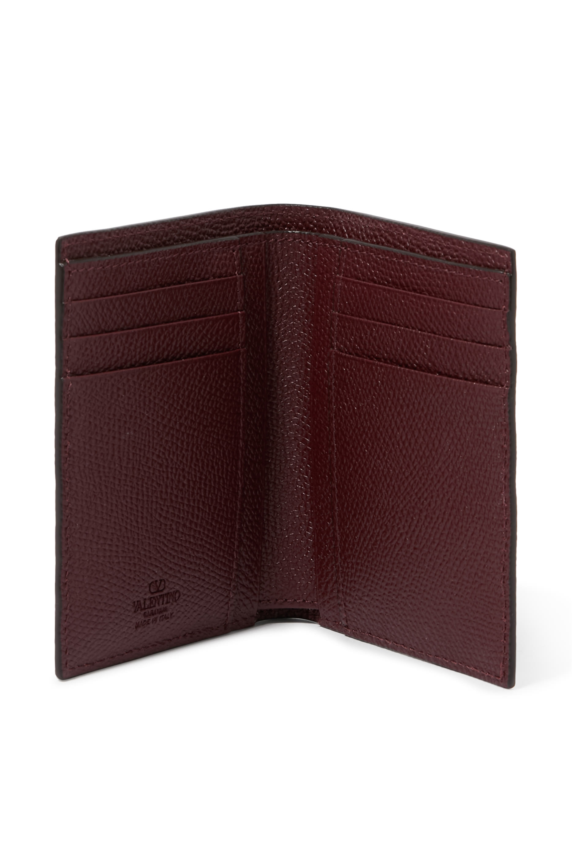 حافظة بطاقات بشعار الماركة