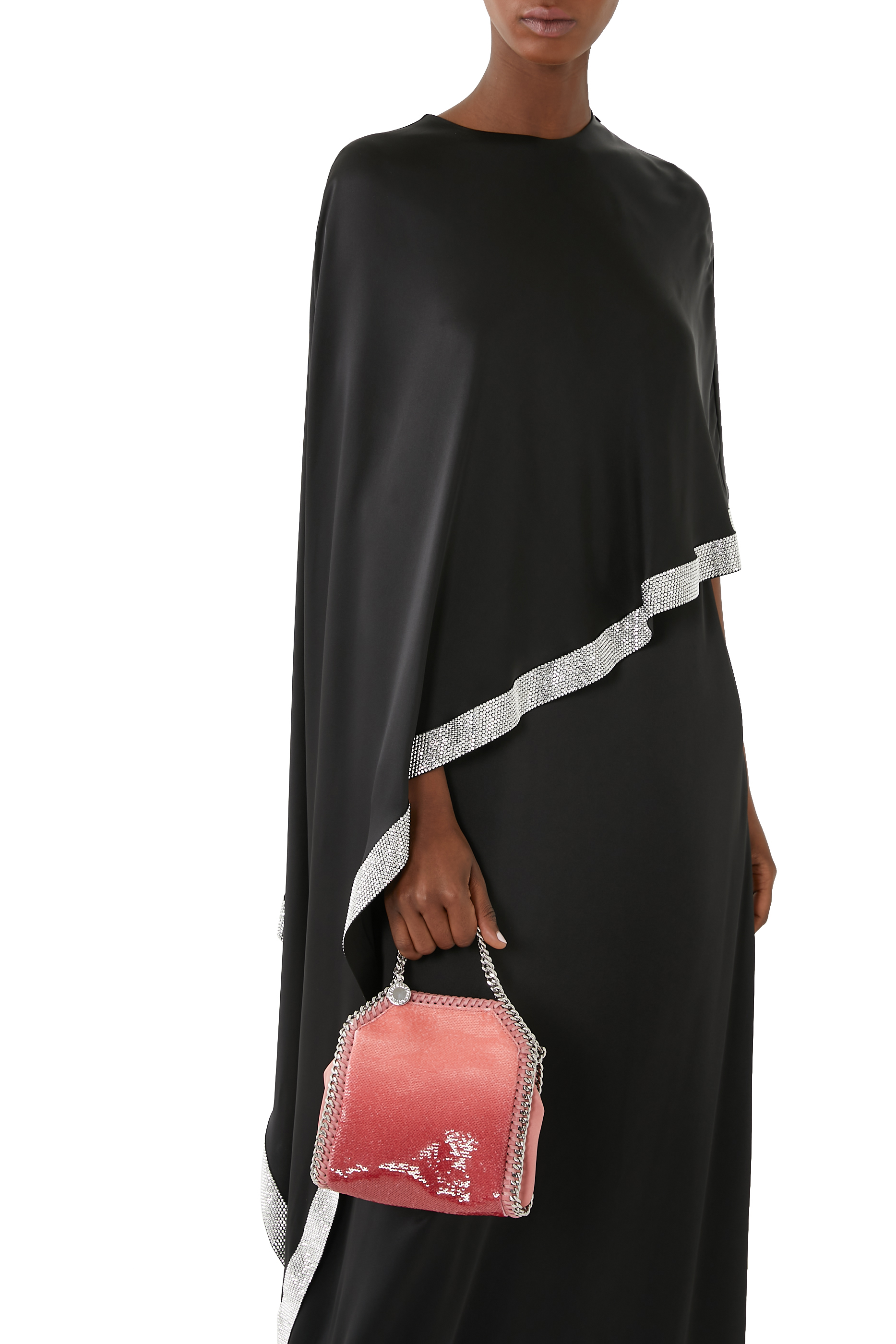 حقيبة يد فالابيلا صغيرة مطرزة بالترتر