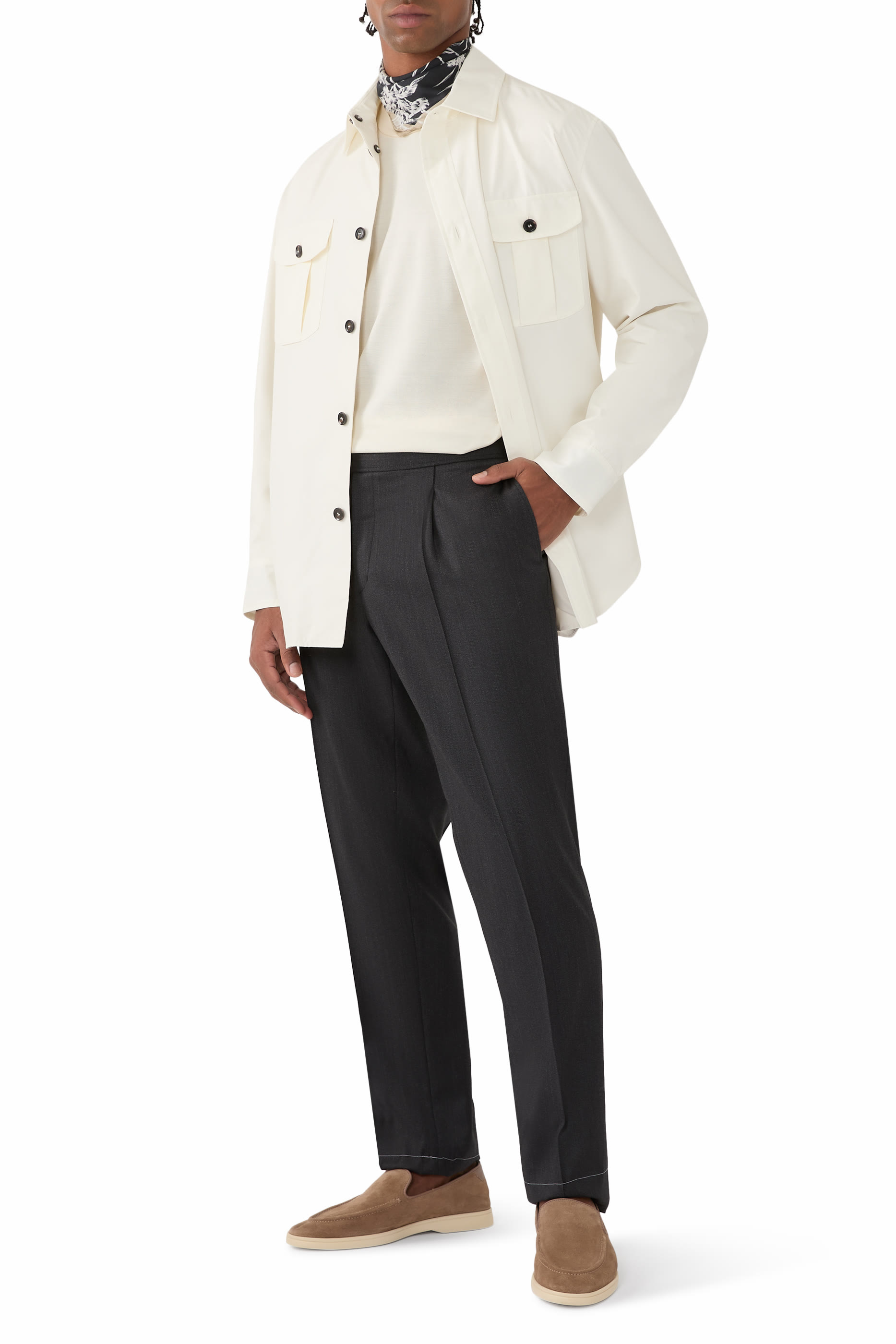 بنطال ملبورن صوف تويل