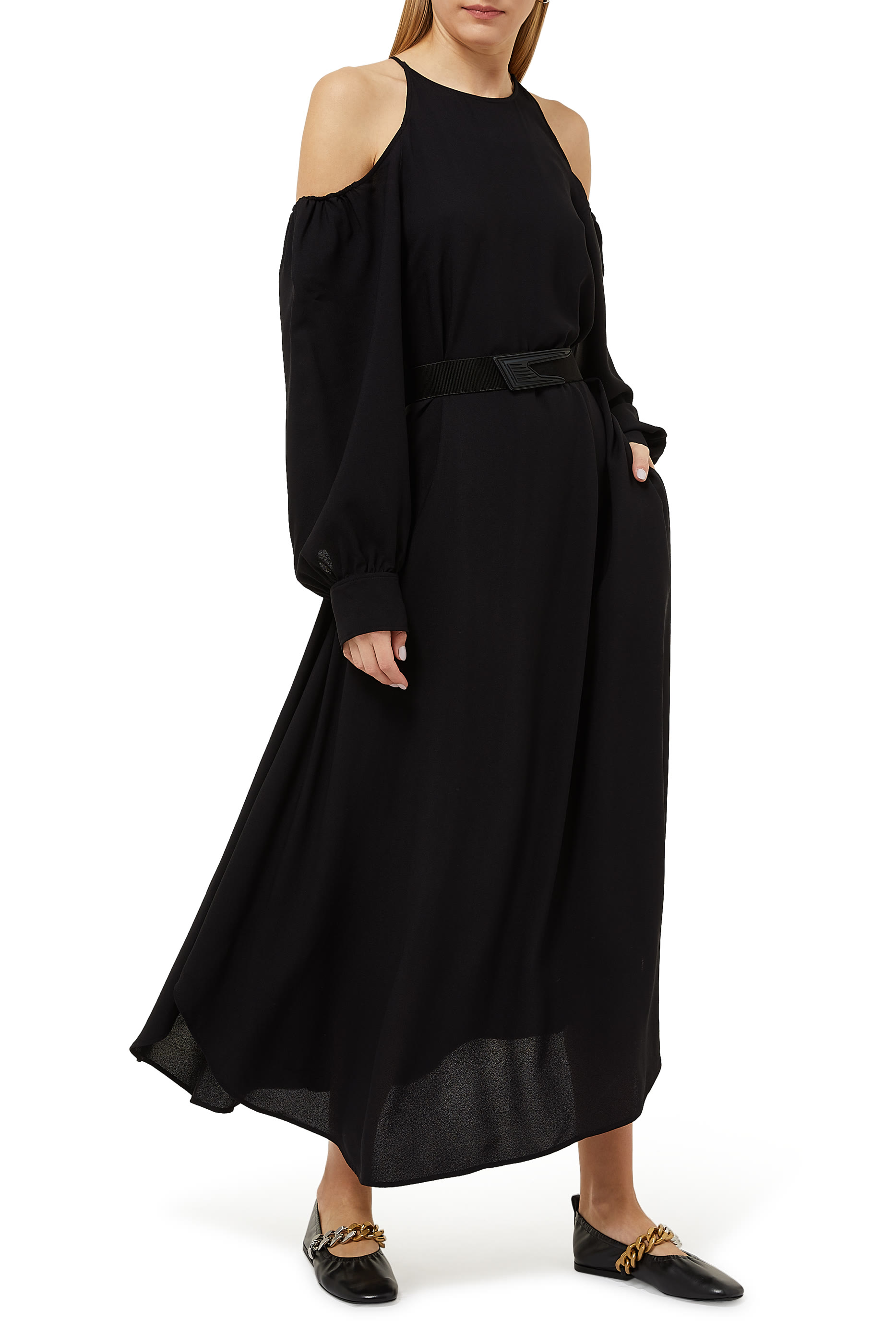 حذاء فالابيلا فلات بسلسلة سميكة