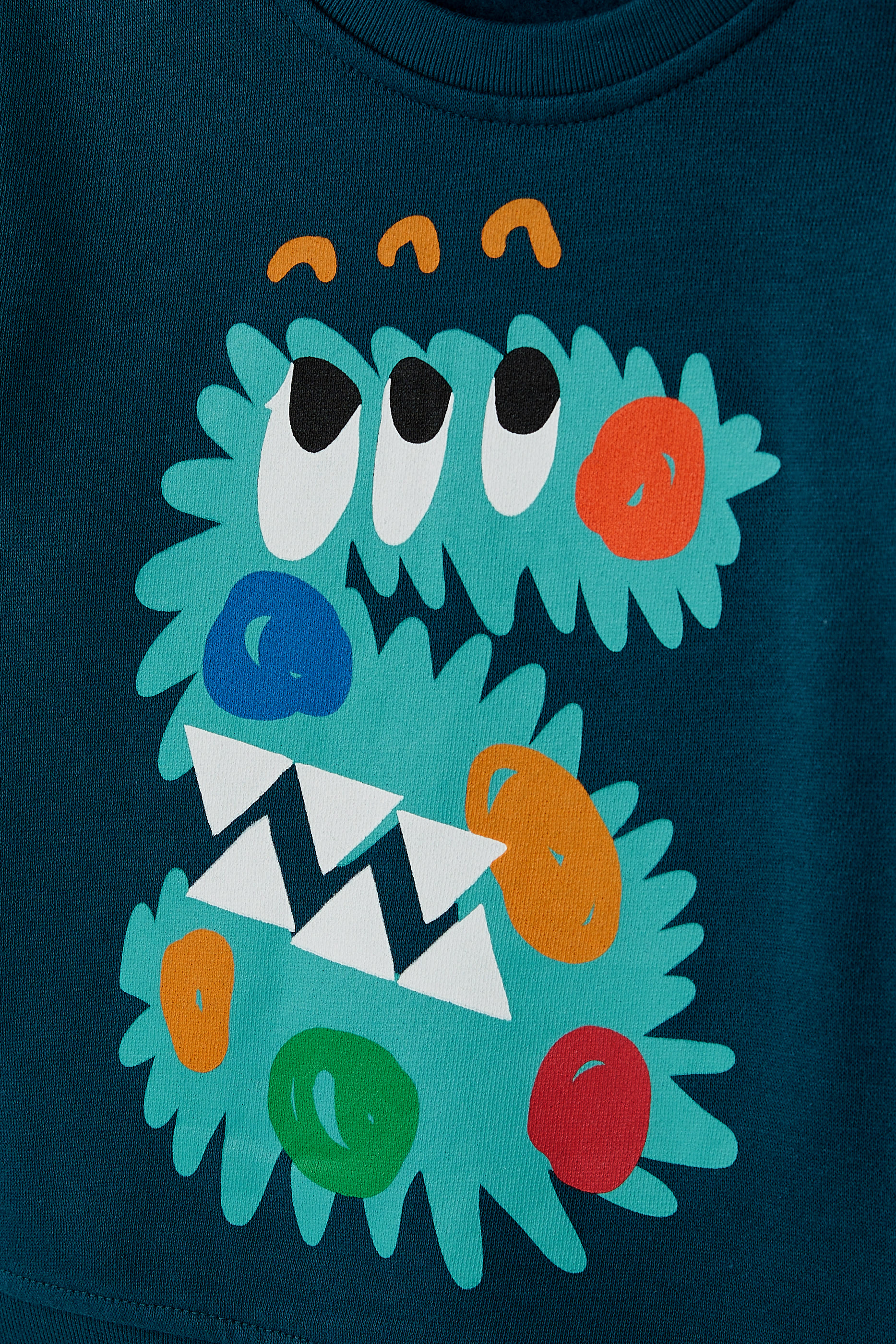 سويت شيرت بطبعة قطن للأطفال